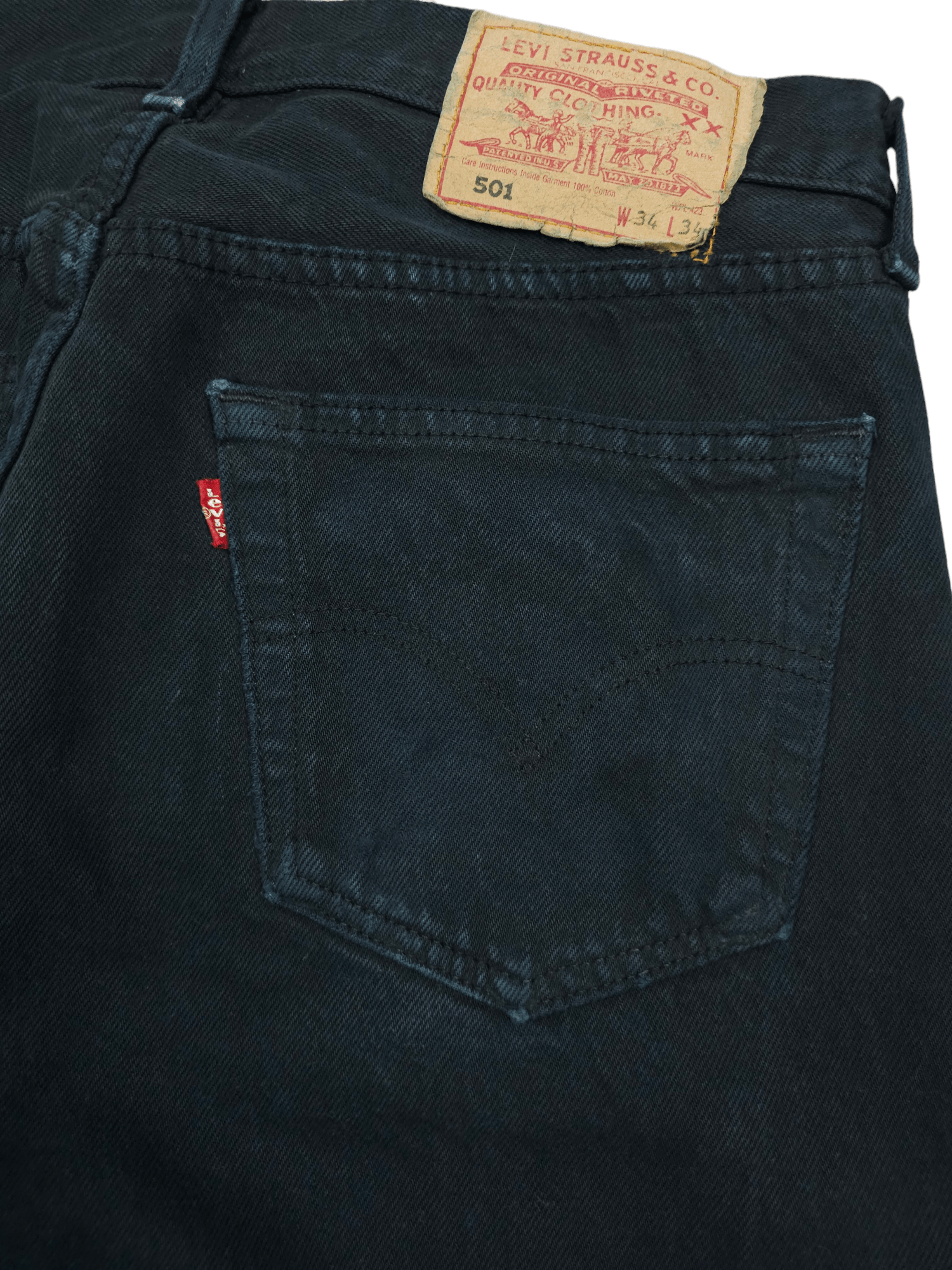 Levi's × Levi's Vintage Clothing 💎 Size 34/34 Vintage 90's Levi's 501 Jeans Y2K Faded 505 Size US 34 / EU 50 - 8 Thumbnail