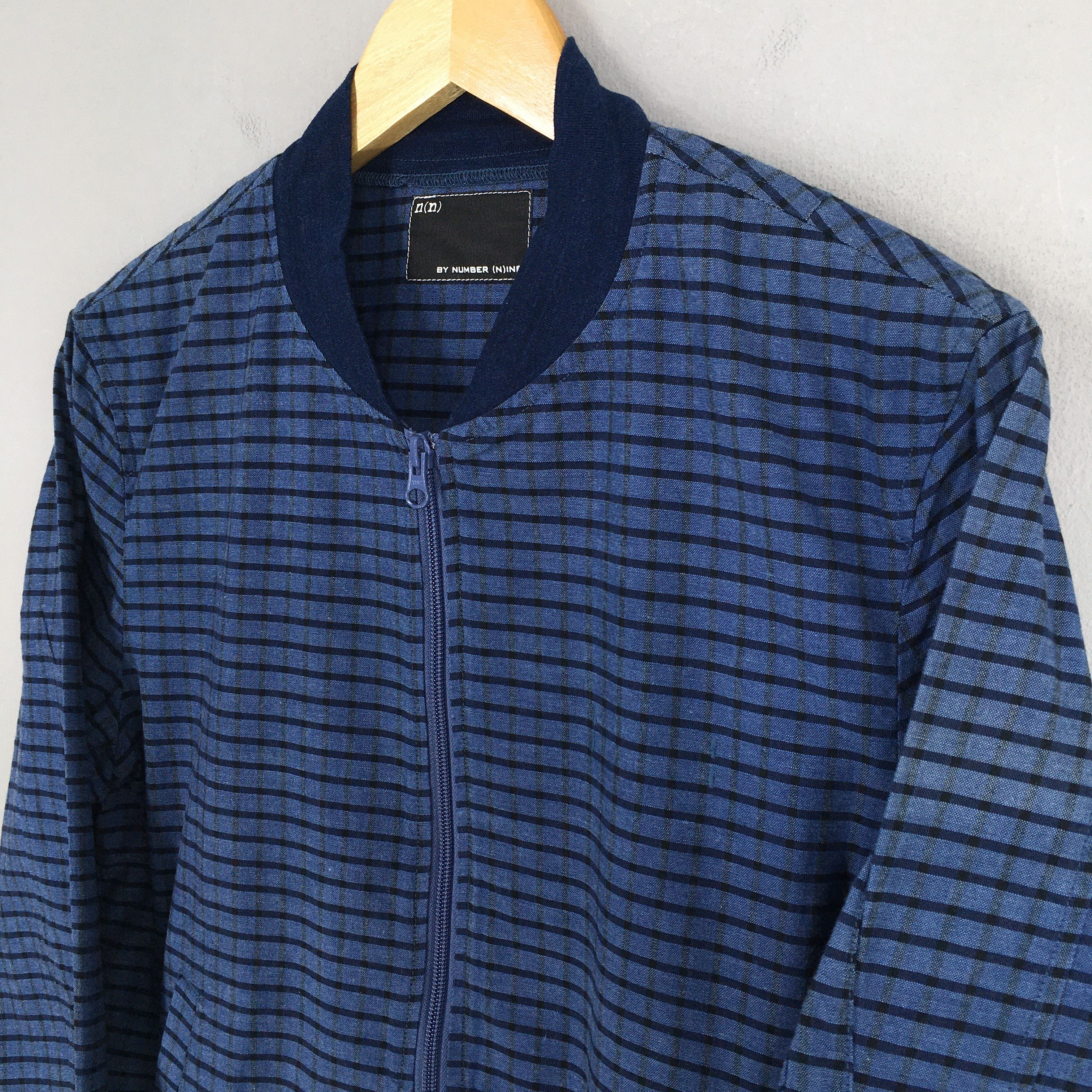 Number (N)ine Number (N)ine Blue Tartan Checkered Jacket Medium Size US M / EU 48-50 / 2 - 3 Thumbnail