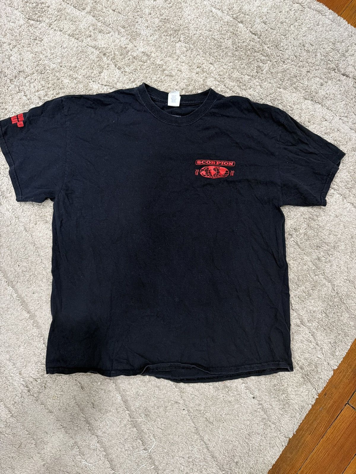 Drake Drake Scorpion Tour Tee Size US XL / EU 56 / 4 - 2 Thumbnail