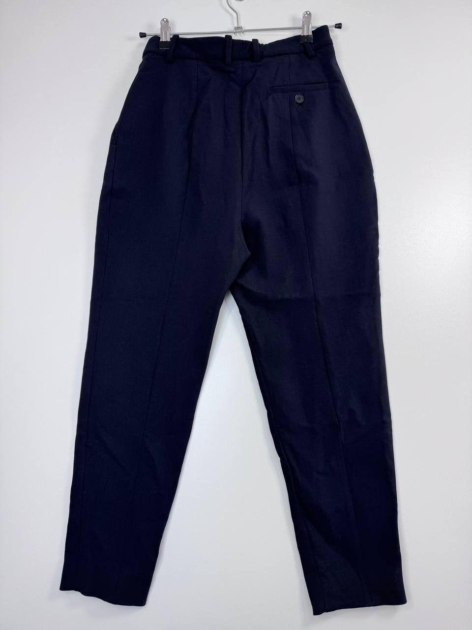 Alexander McQueen Alexander McQueen Women Tailored Trousers Navy Blue Italy 40 Size 27" / US 4 / IT 40 - 8 Thumbnail