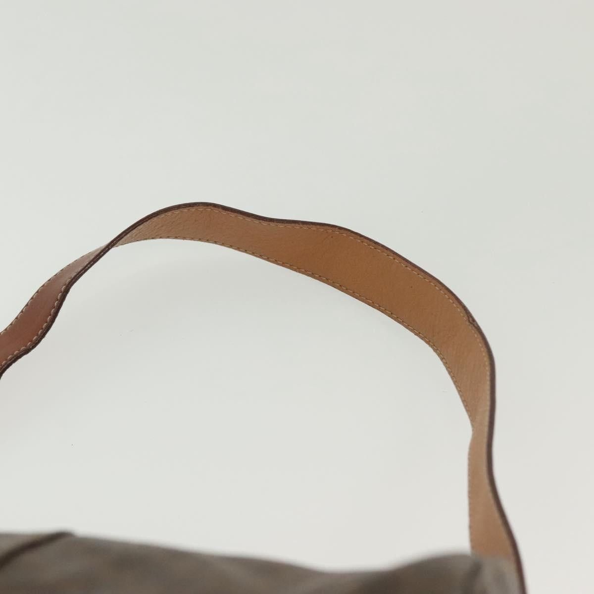 Celine CELINE Macadam Canvas Shoulder Bag Pvc Leather Brown Gold Size ONE SIZE - 8 Thumbnail