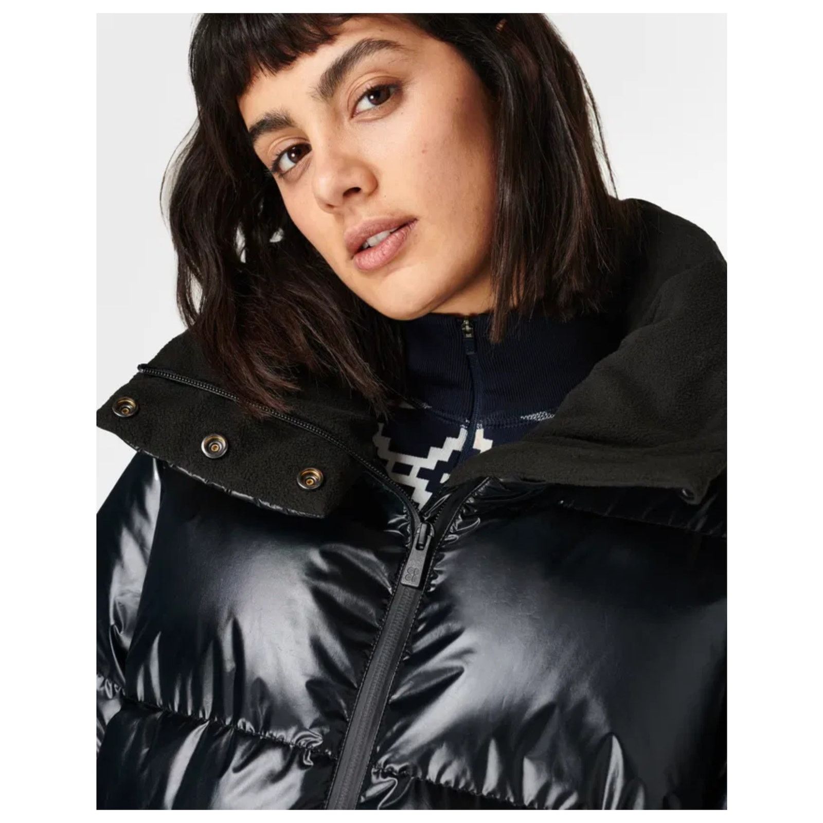 Sweaty Betty NWT SWEATY BETTY Aspen Padded Down Ski Jacket Size Medium Size M / US 6-8 / IT 42-44 - 2 Thumbnail