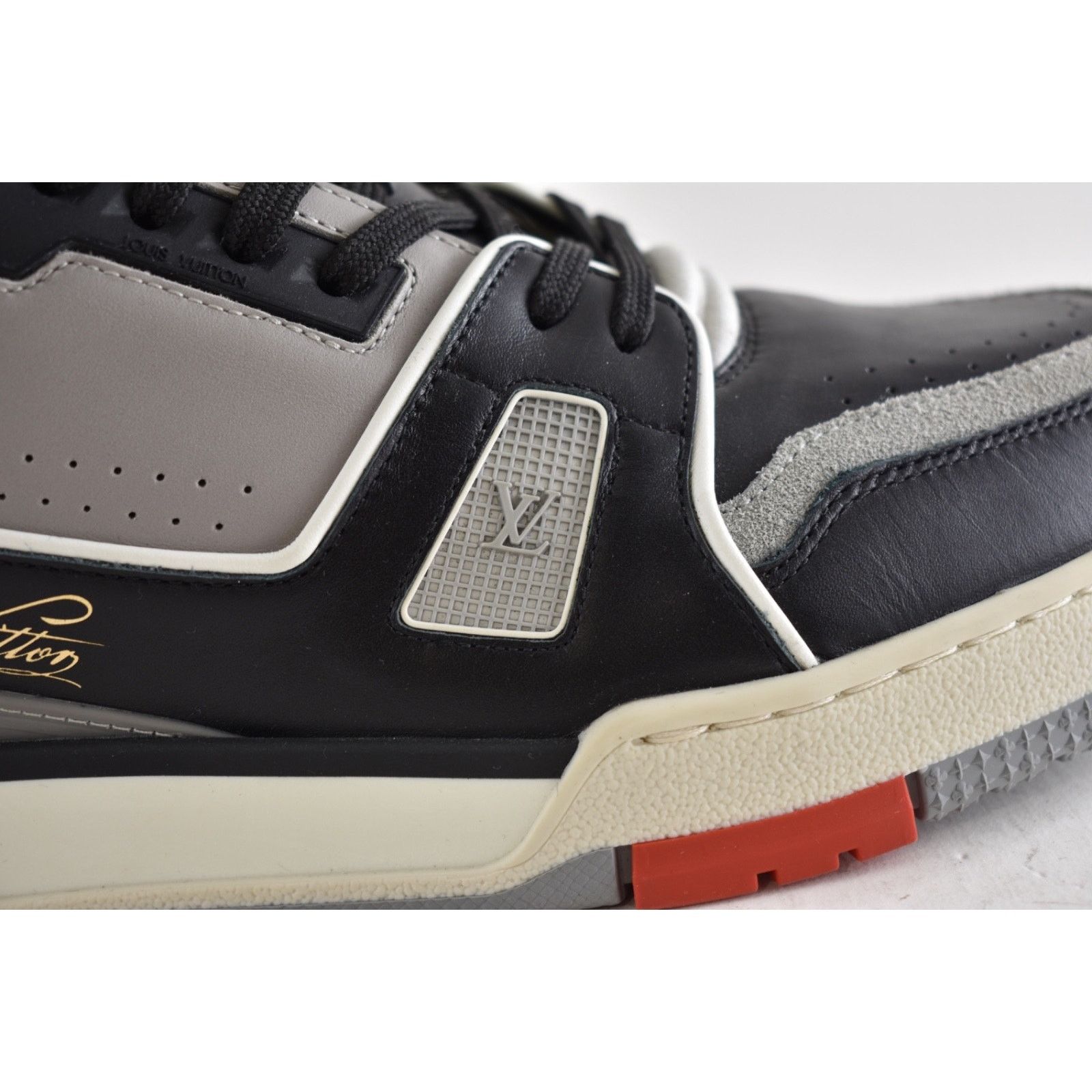 Louis Vuitton Louis Vuitton LV Trainer Sneaker Boot Black High Top Size US 8 / EU 41 - 7 Thumbnail