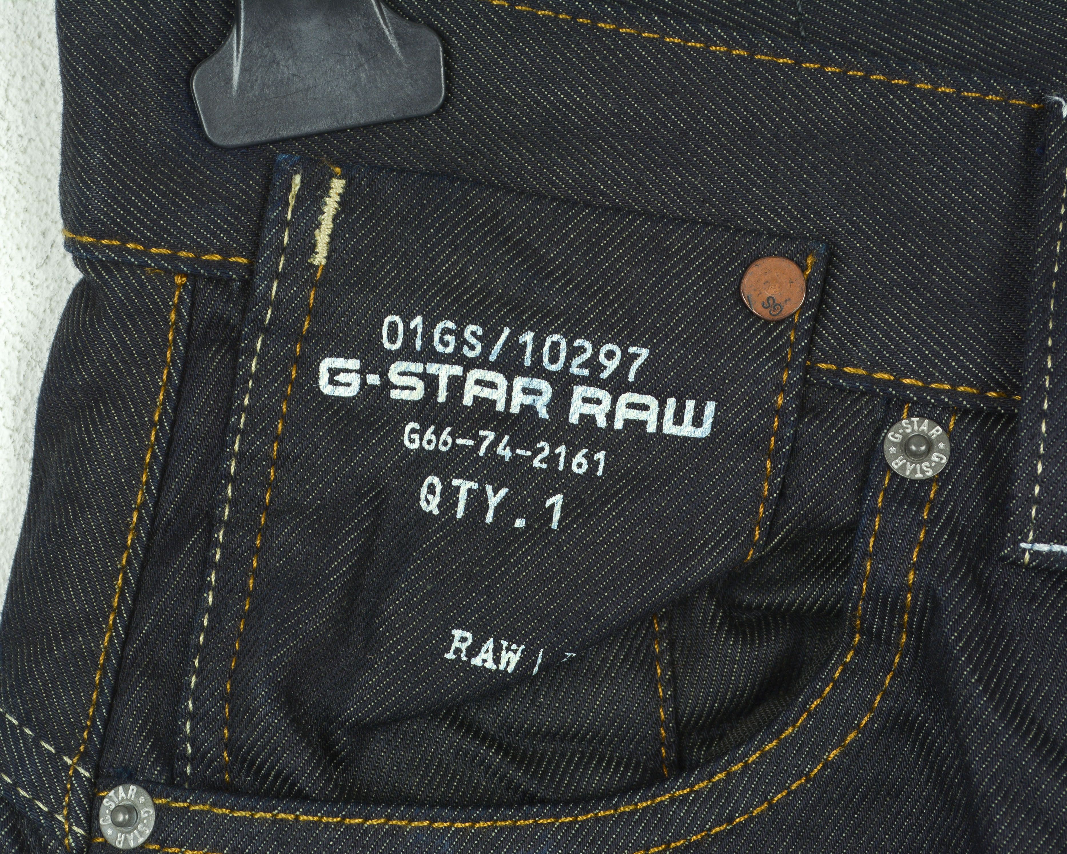 G-Star Ruger Straight Mens W29 L32 Reg Jeans Denim Pants Trousers Size US 29 - 3 Thumbnail