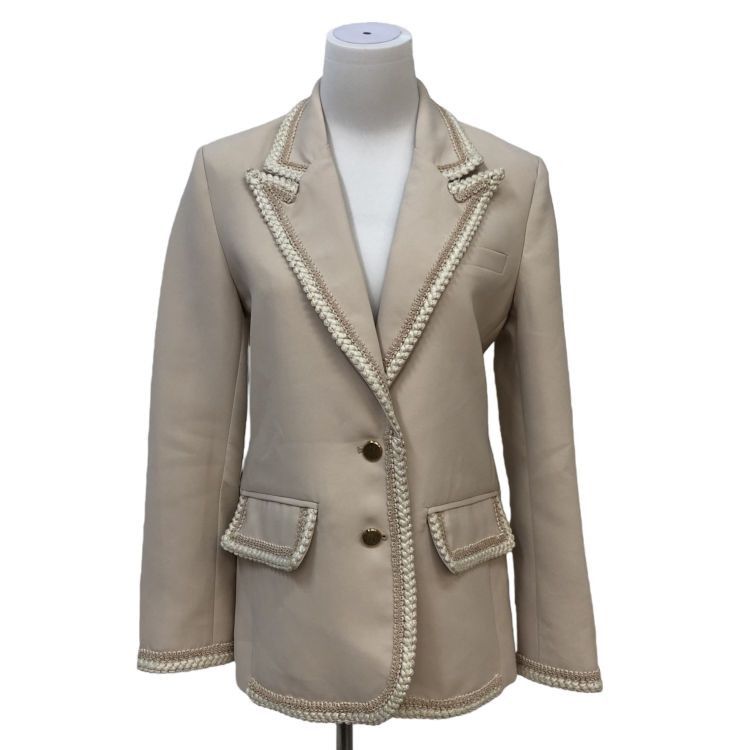 Gucci Gucci Braided Trim Blazer Size 36 Size XS / US 0-2 / IT 36-38 - 1 Thumbnail