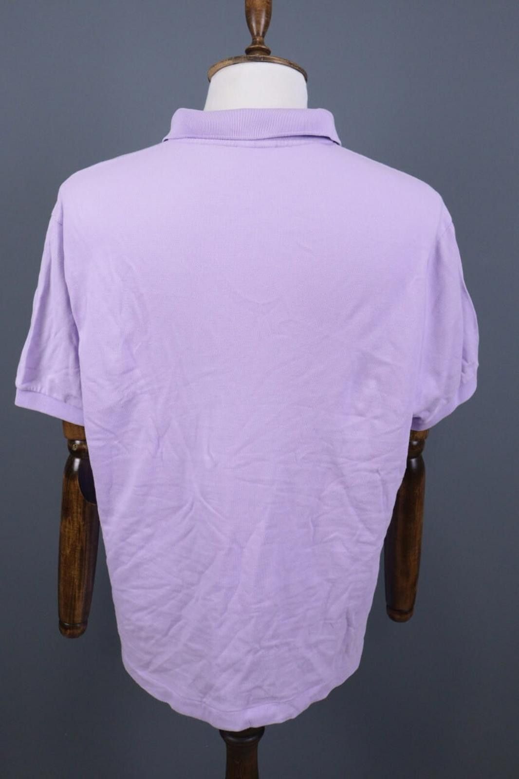 Lacoste Lacoste Purple Short Sleeve Polo Shirt Size 7/ US XXL Size US XXL / EU 58 / 5 - 8 Thumbnail