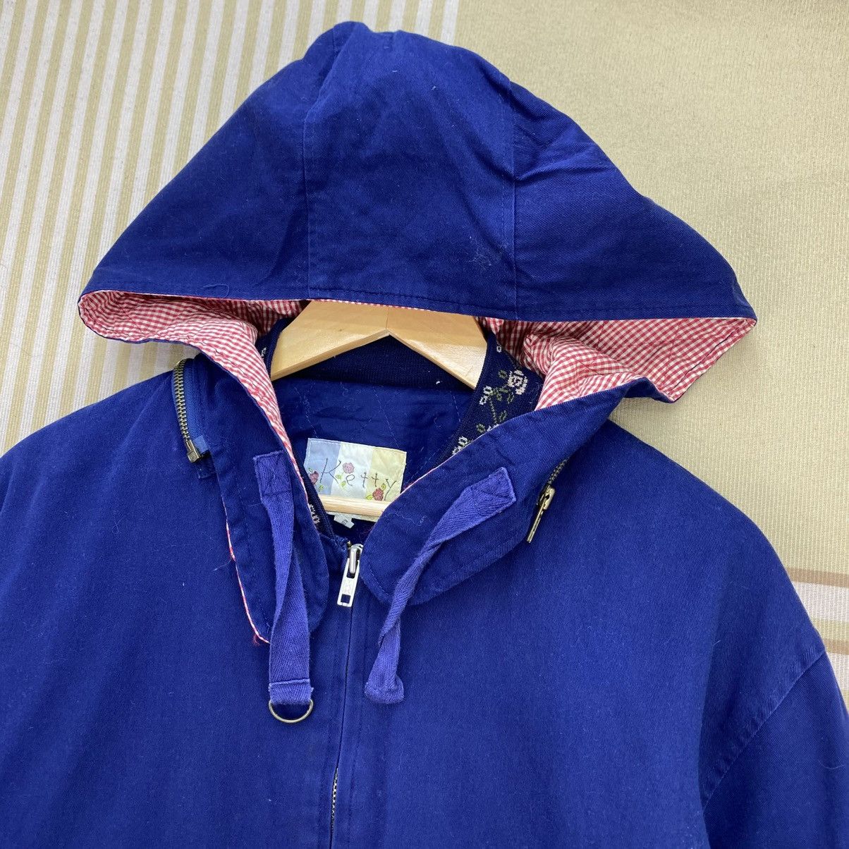 Issey Miyake 🫶Vintage ketty Bomber Embroidered Pacth Jacket Size US M / EU 48-50 / 2 - 3 Thumbnail