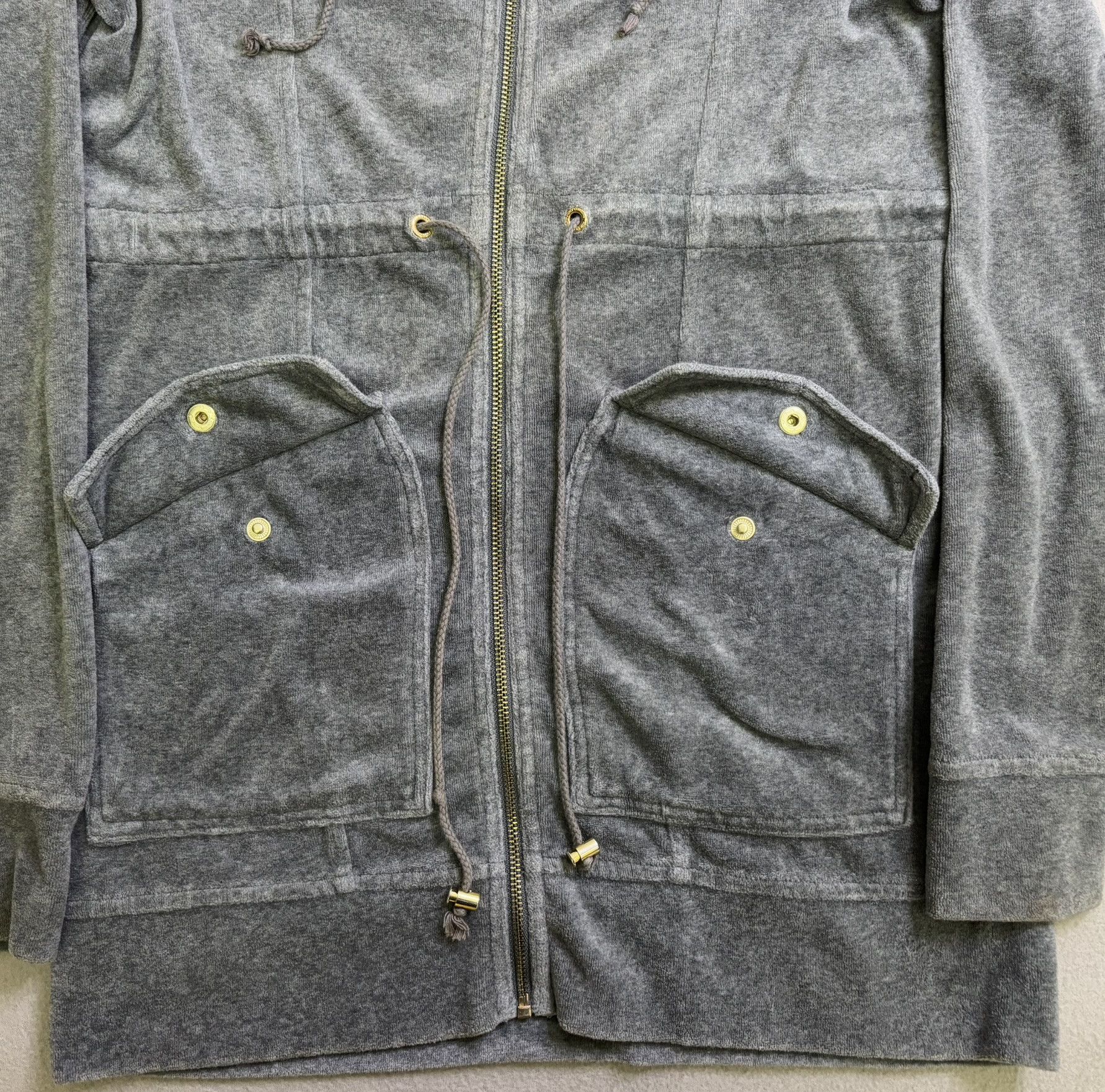 Juicy Couture Juicy Couture Velour Hoodie Zip Up Size M Size M / US 6-8 / IT 42-44 - 8 Thumbnail