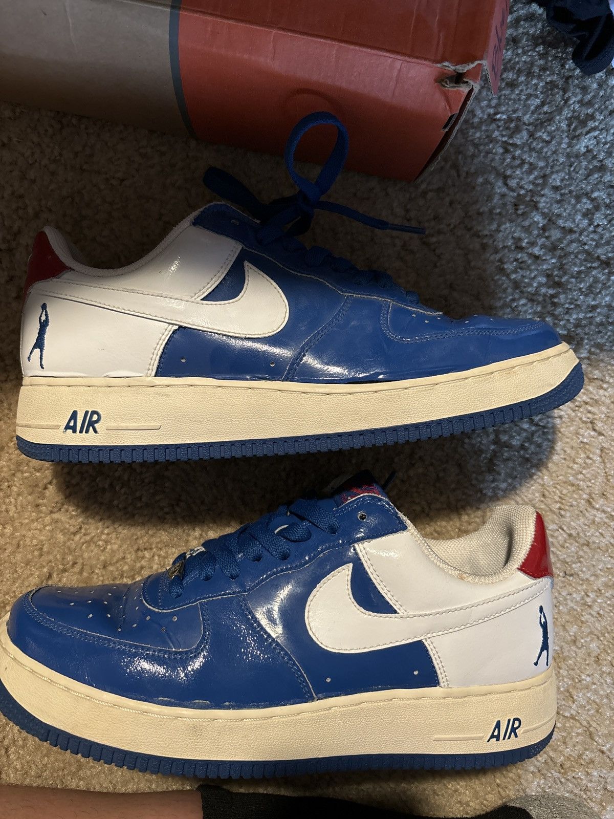 Nike Nike Air Force 1 Sheed 9.5 pistons 2006 Size US 9.5 / EU 42-43 - 2 Thumbnail