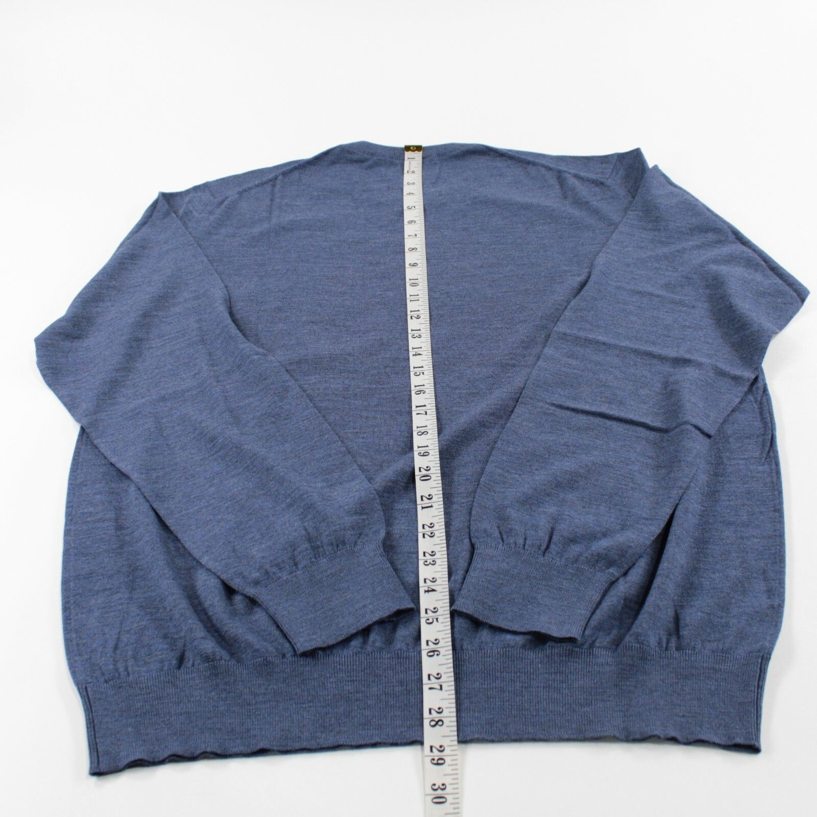 Luciano Barbera Luciano Barbera Sweater Size US XL in Blue Size US XL / EU 56 / 4 - 6 Thumbnail