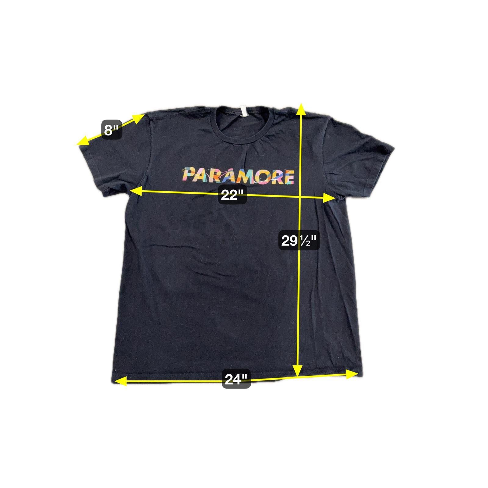 Salvatore Ferragamo Vtg Y2K PARAMORE Logo Shirt XL Pacific Tag Made in USA RARE Size US XL / EU 56 / 4 - 4 Thumbnail