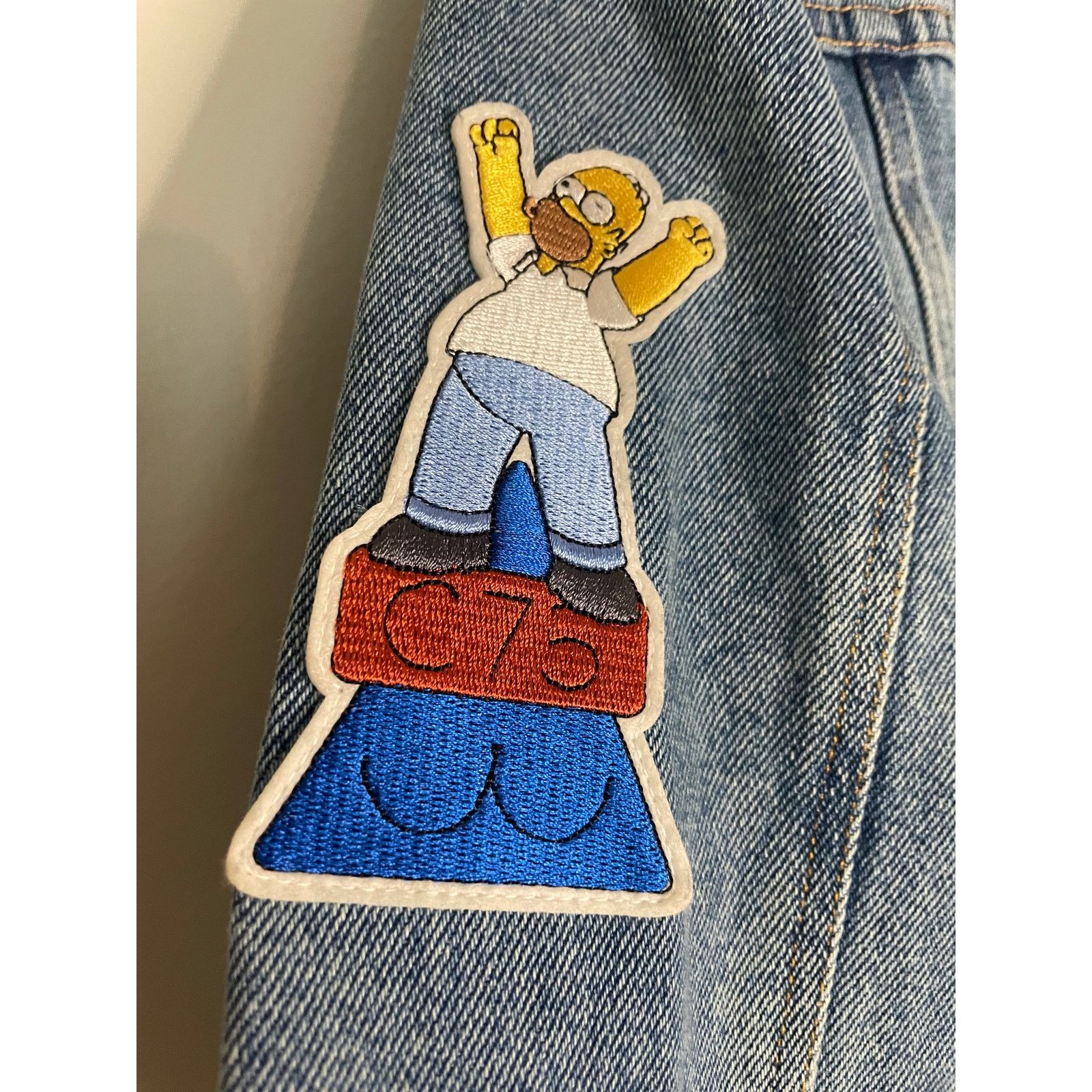 Joyrich Joyrich - Club 75 - Simpsons Jean Jacket SM Size US S / EU 44-46 / 1 - 9 Thumbnail
