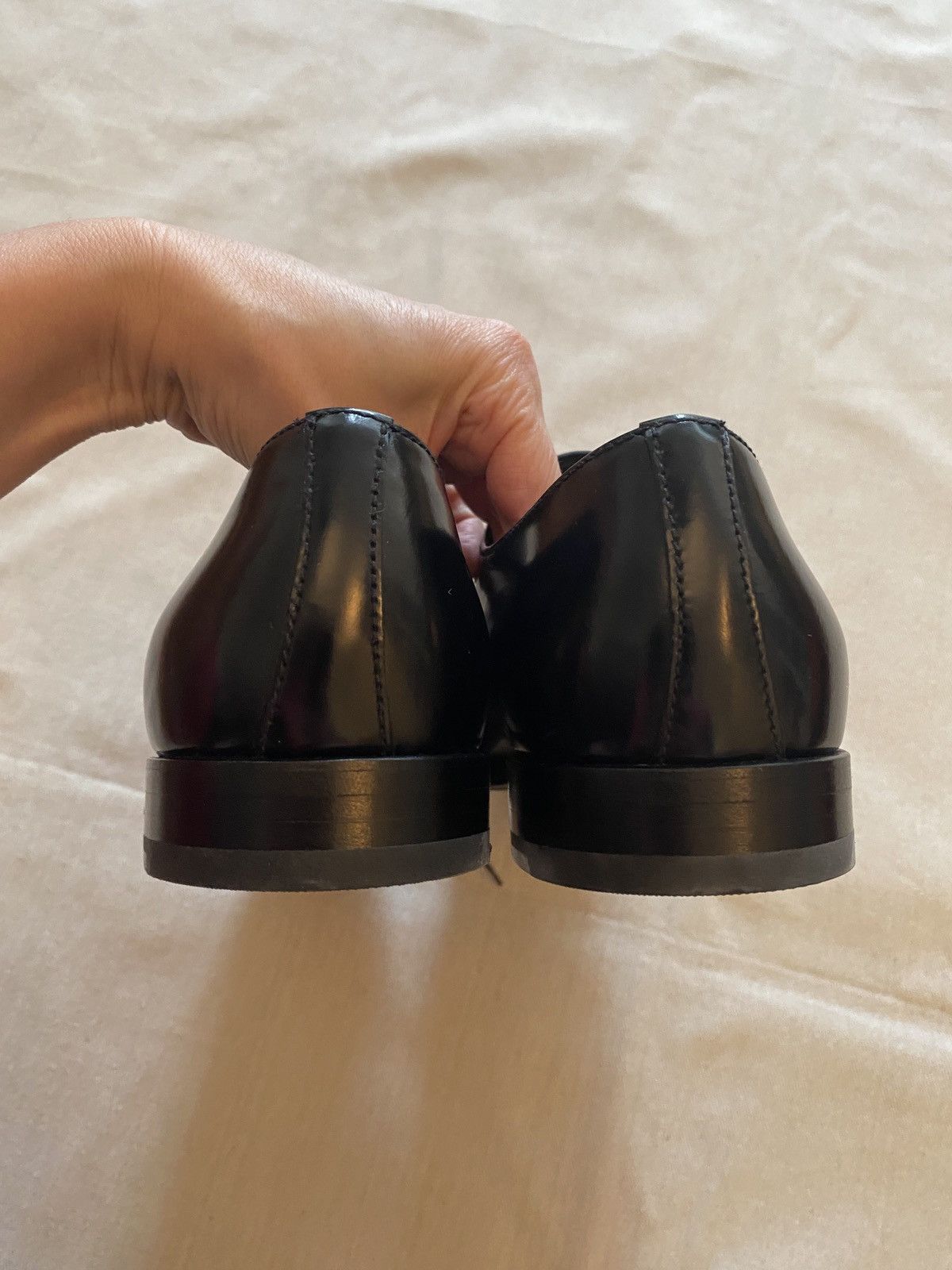 Prada Prada Black Leather Derby Size 10.5 NWT Size US 10.5 / EU 43-44 - 7 Thumbnail