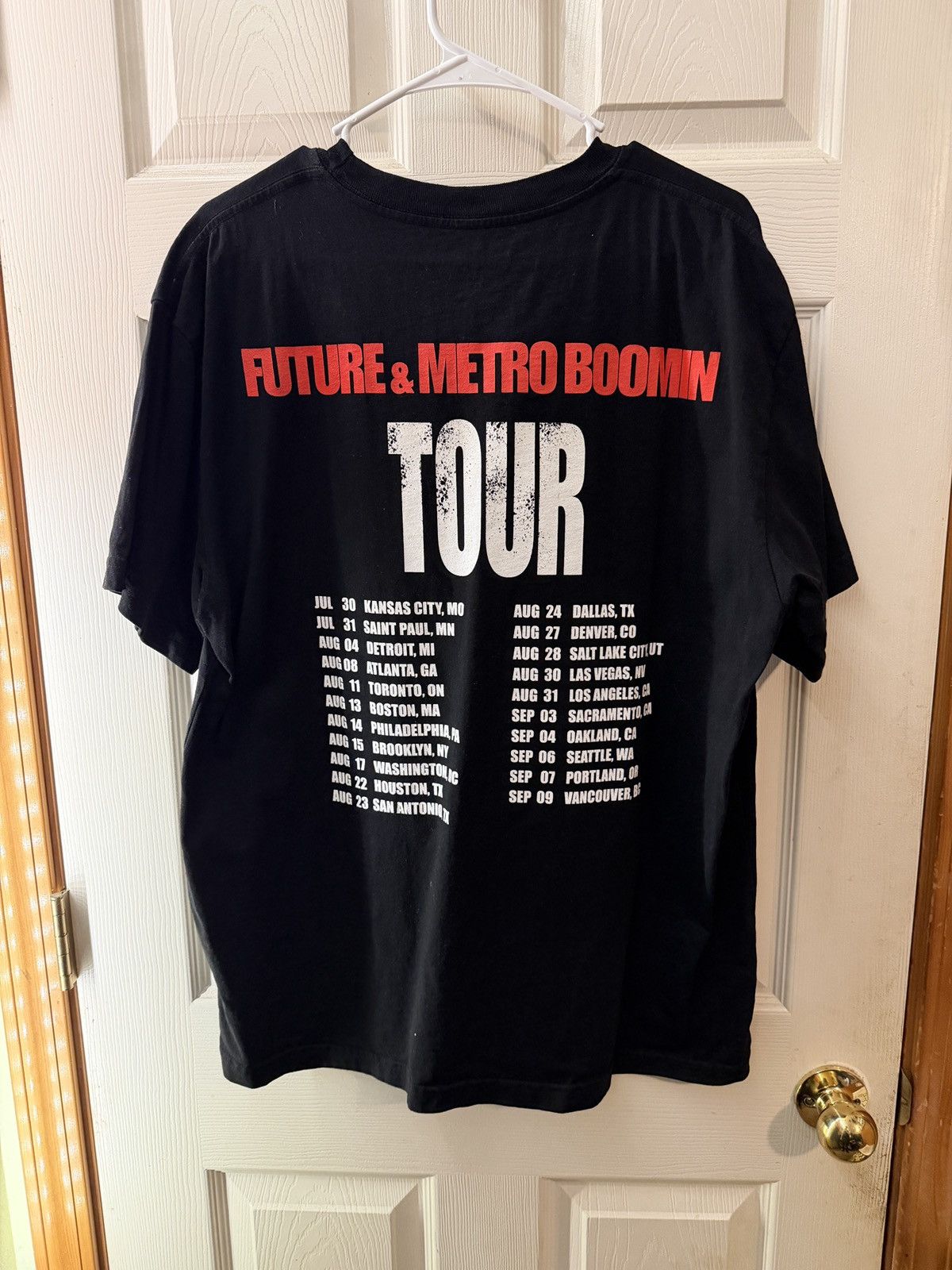 Future Future x Metro Boomin We Don’t Trust You Tour Merch Size XL Size US XL / EU 56 / 4 - 2 Thumbnail