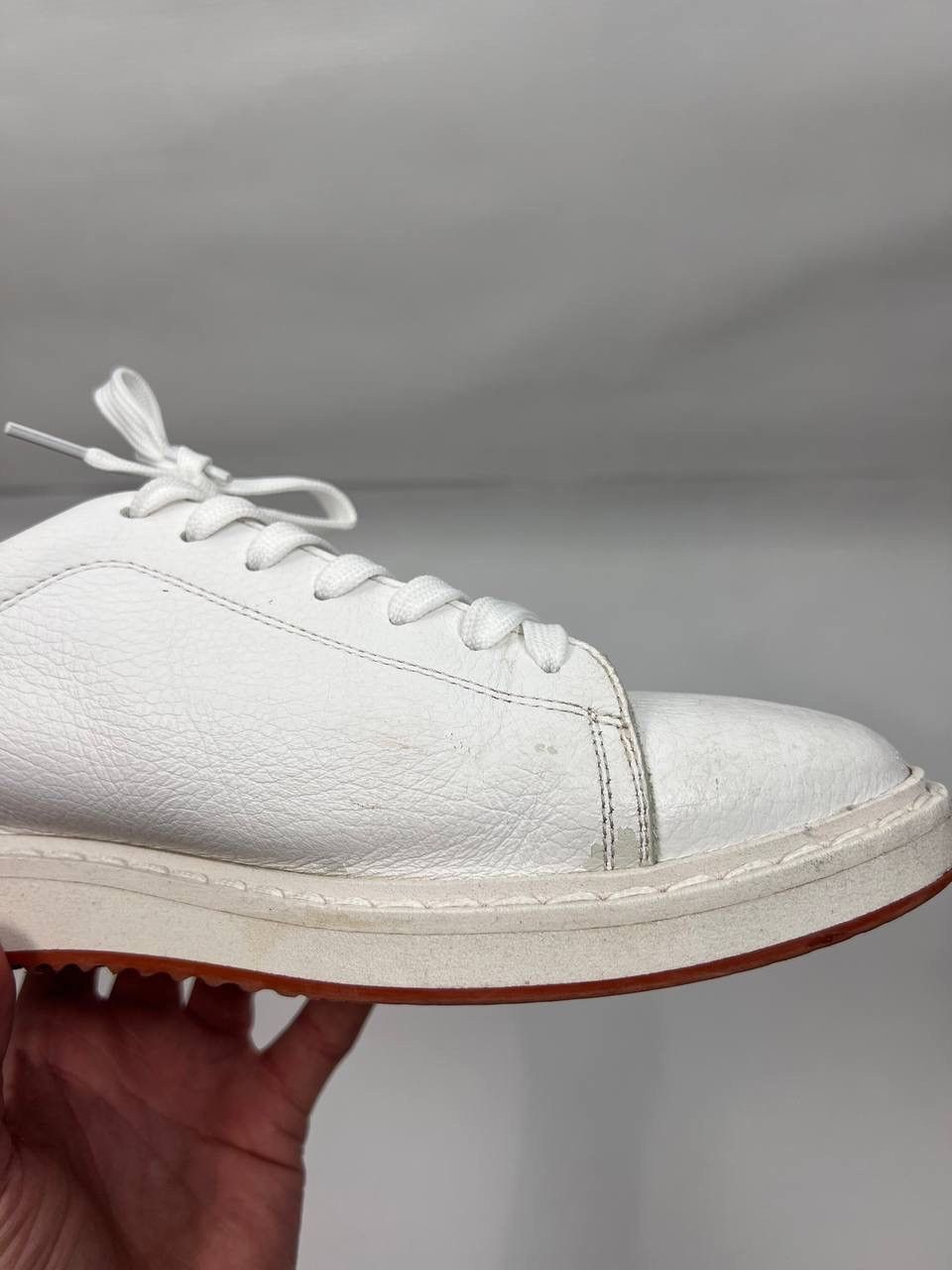 Brunello Cucinelli Brunello Cucinelli leather low trainers size 42 Size US 9 / EU 42 - 20 Thumbnail