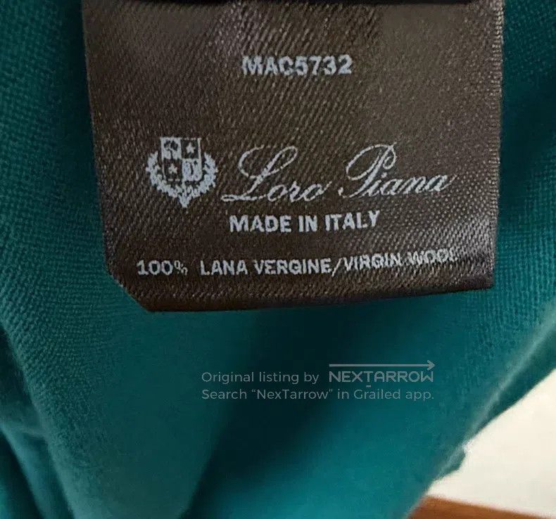 Loro Piana Loro Piana King's Gift Long Sleeve Knitted Polo Size US L / EU 52-54 / 3 - 5 Thumbnail