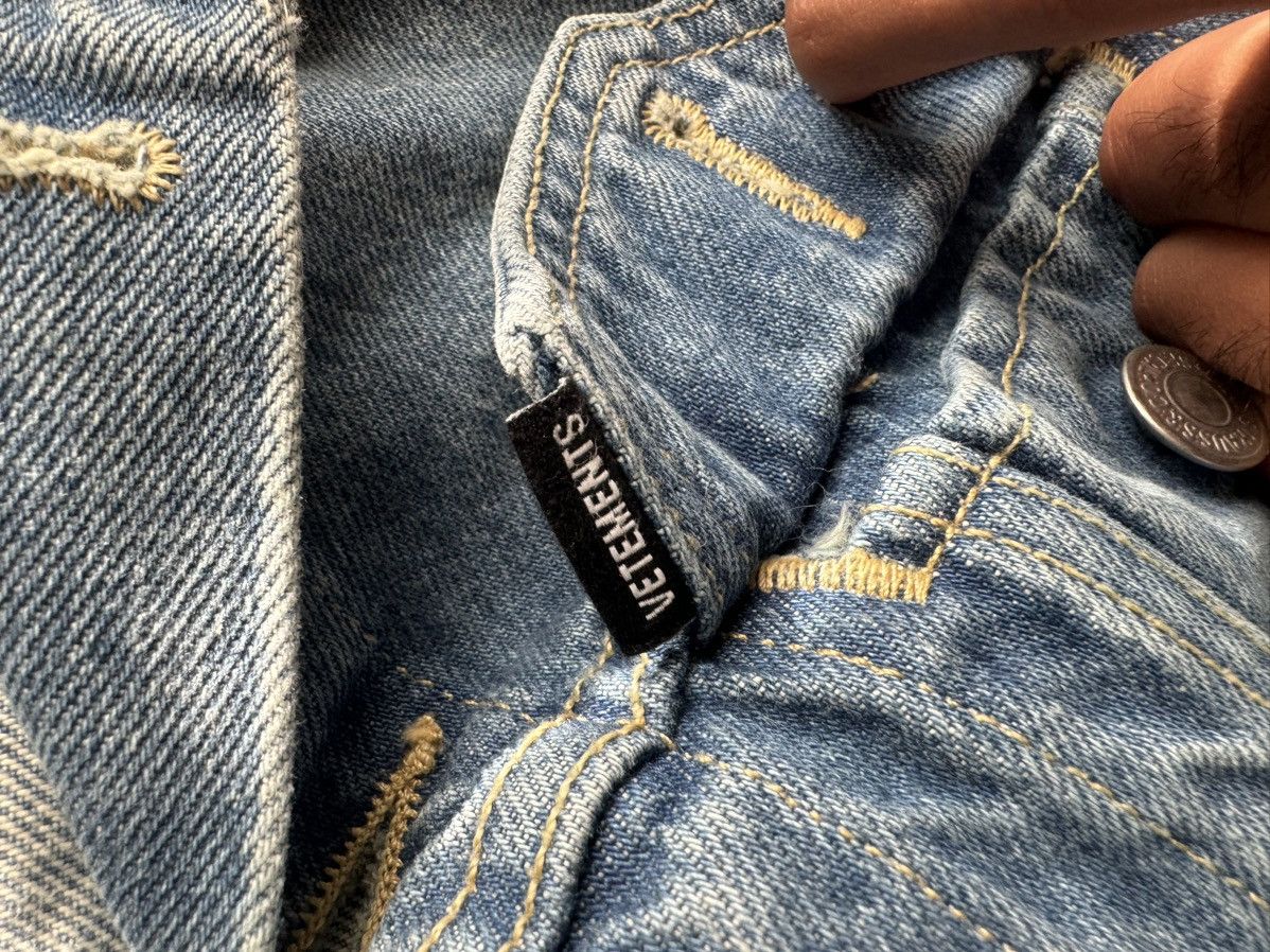 Levi's × Vetements Vetements x Levi’s reworked denim jacket Size US S / EU 44-46 / 1 - 5 Thumbnail