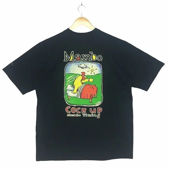 Mambo MAMBO TRIPLE ONE Matthew Martin Cock Up Timing Tee Shirt Size US M / EU 48-50 / 2 - 4 Thumbnail
