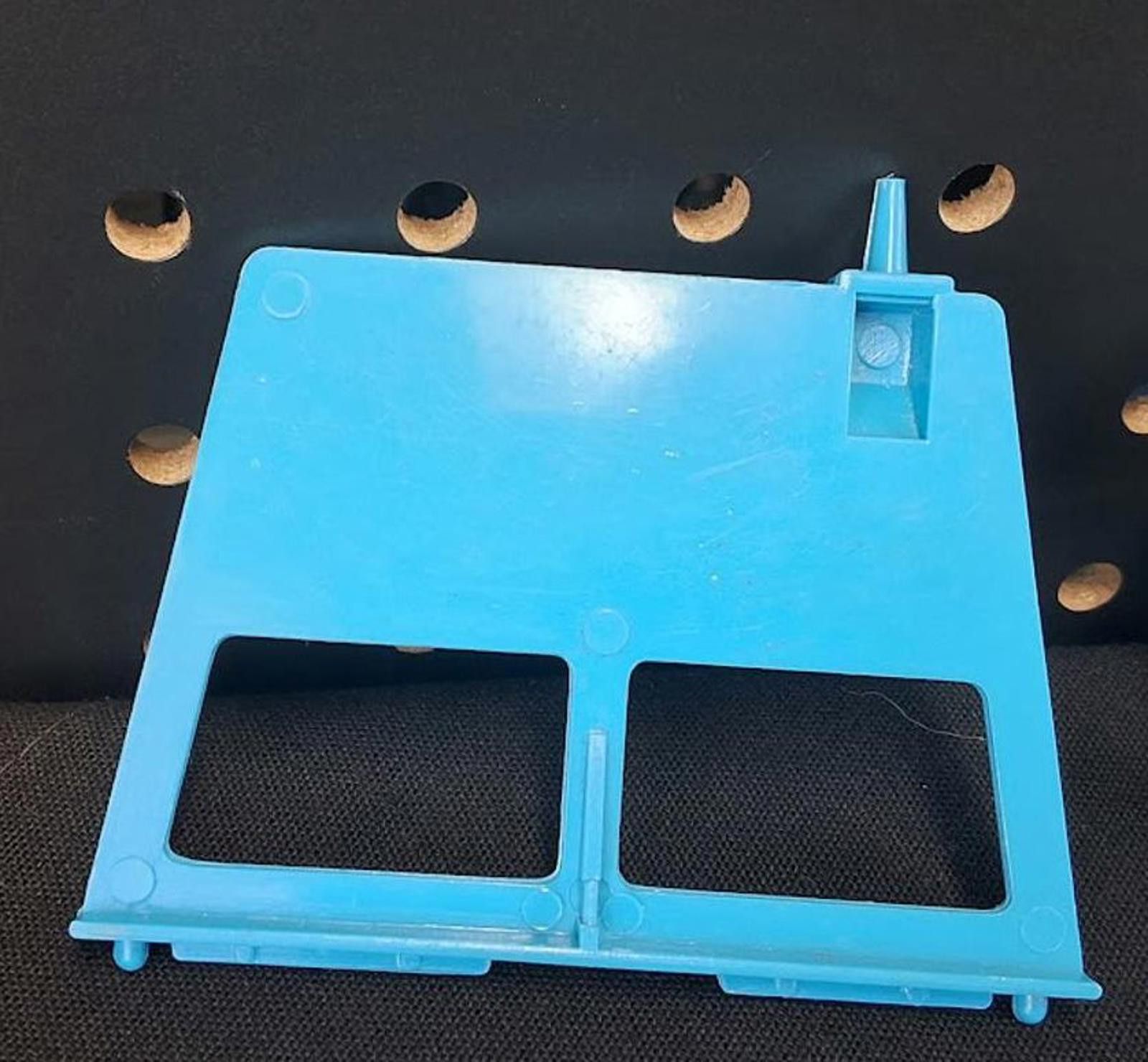 Other TMNT 1989 Sewer Lair Playset Elevator Wall Blue Part Size ONE SIZE - 2 Thumbnail