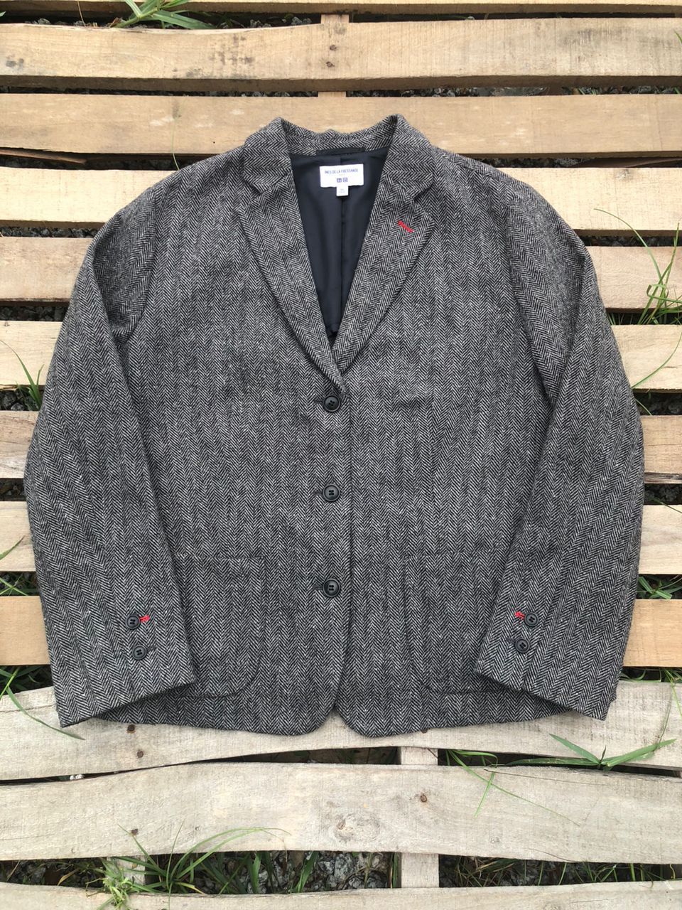 Uniqlo Uniqlo X Ines De La Fressange Wool Blazer Jacket Size US M / EU 48-50 / 2 - 1 Thumbnail