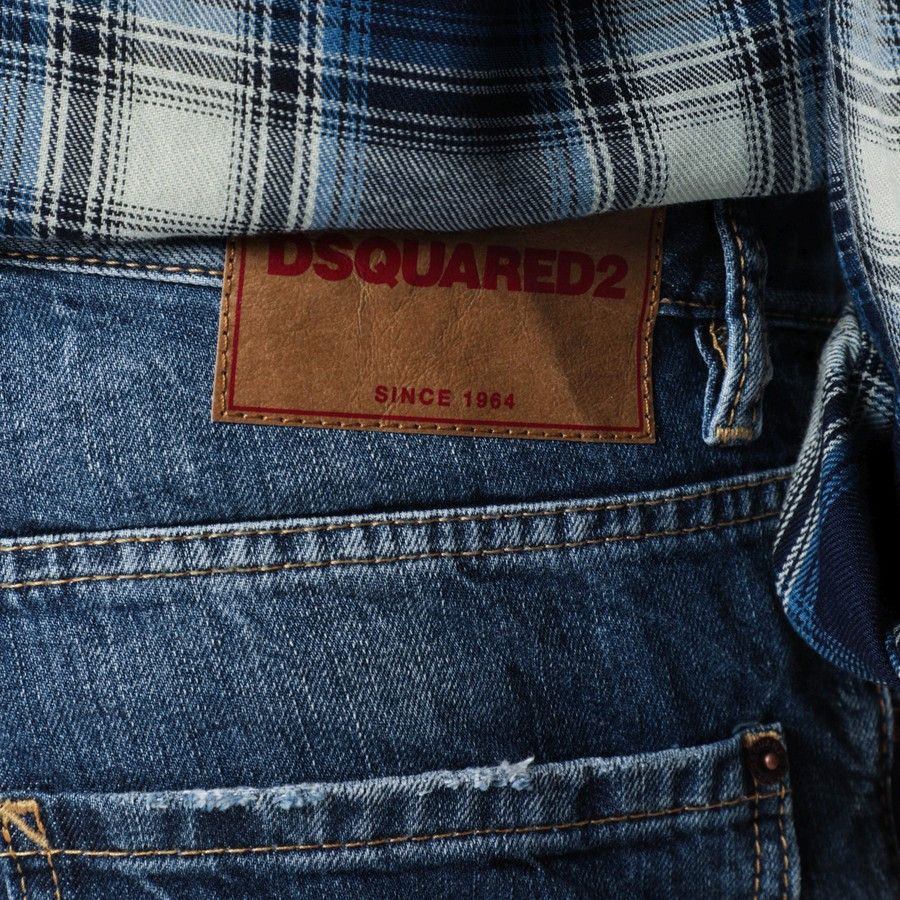 Dsquared2 o1d2blof0226 Slim Jeans in Blue Size US 32 / EU 48 - 5 Thumbnail