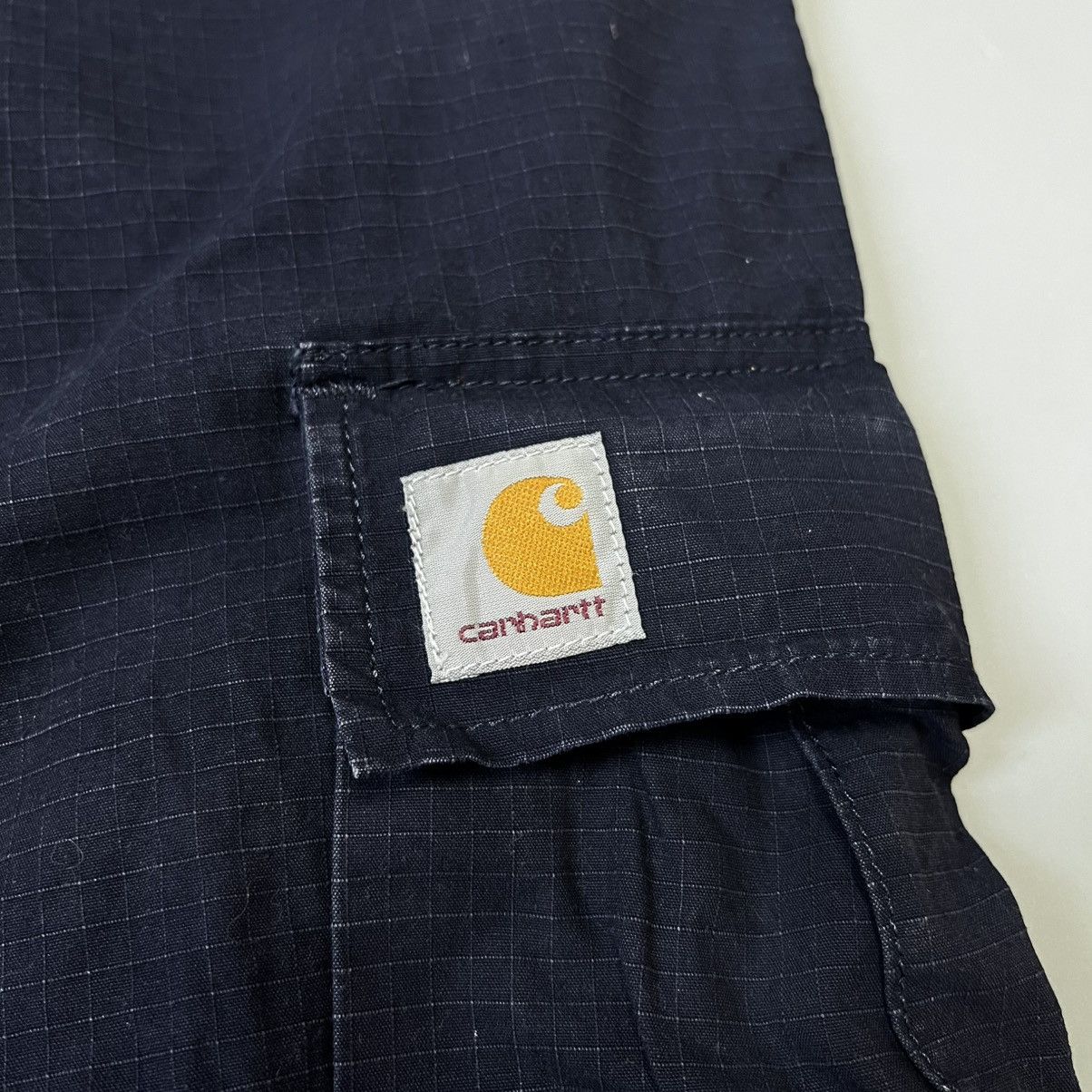 Carhartt Vintage Carhartt Cargo Pants Y2K Navy 36x32 Size US 36 / EU 52 - 9 Thumbnail