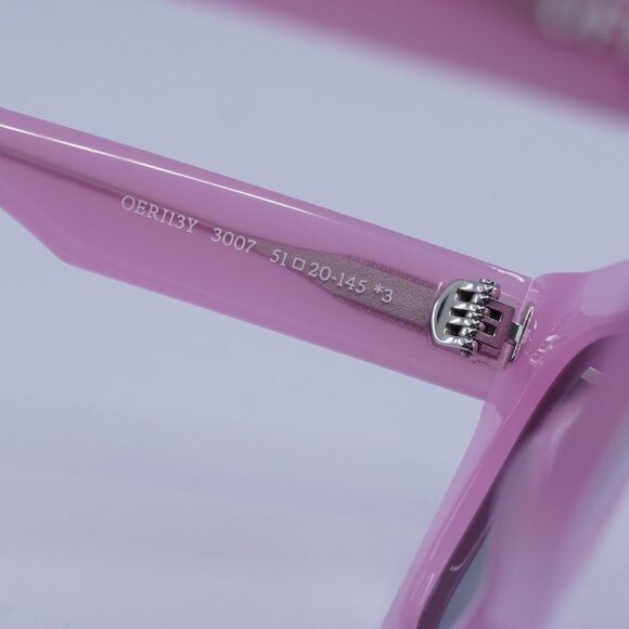 Off-White Off-White OERI13Y SELMA 3007 Sunglasses Pink Square Frame Size ONE SIZE - 7 Thumbnail