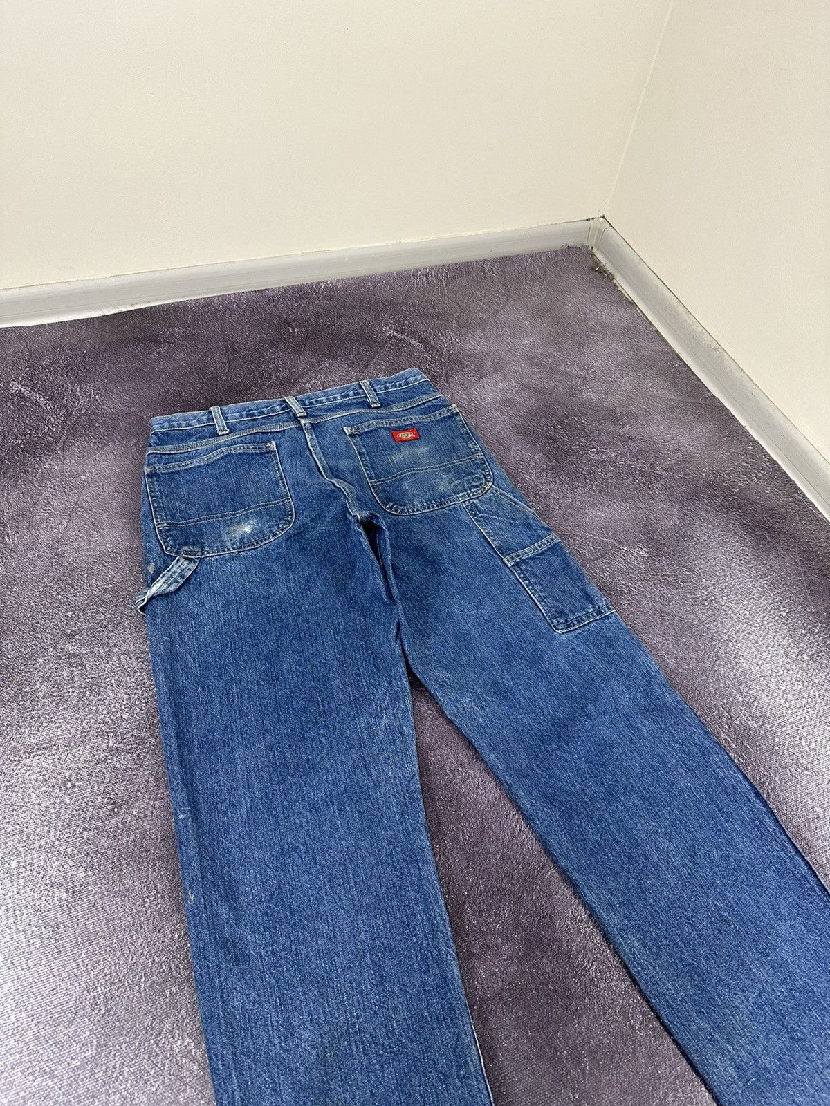 Dickies Vintage Dickies Baggy Denim Carpenter Hype Work Jeans Pants Size US 34 / EU 50 - 5 Thumbnail