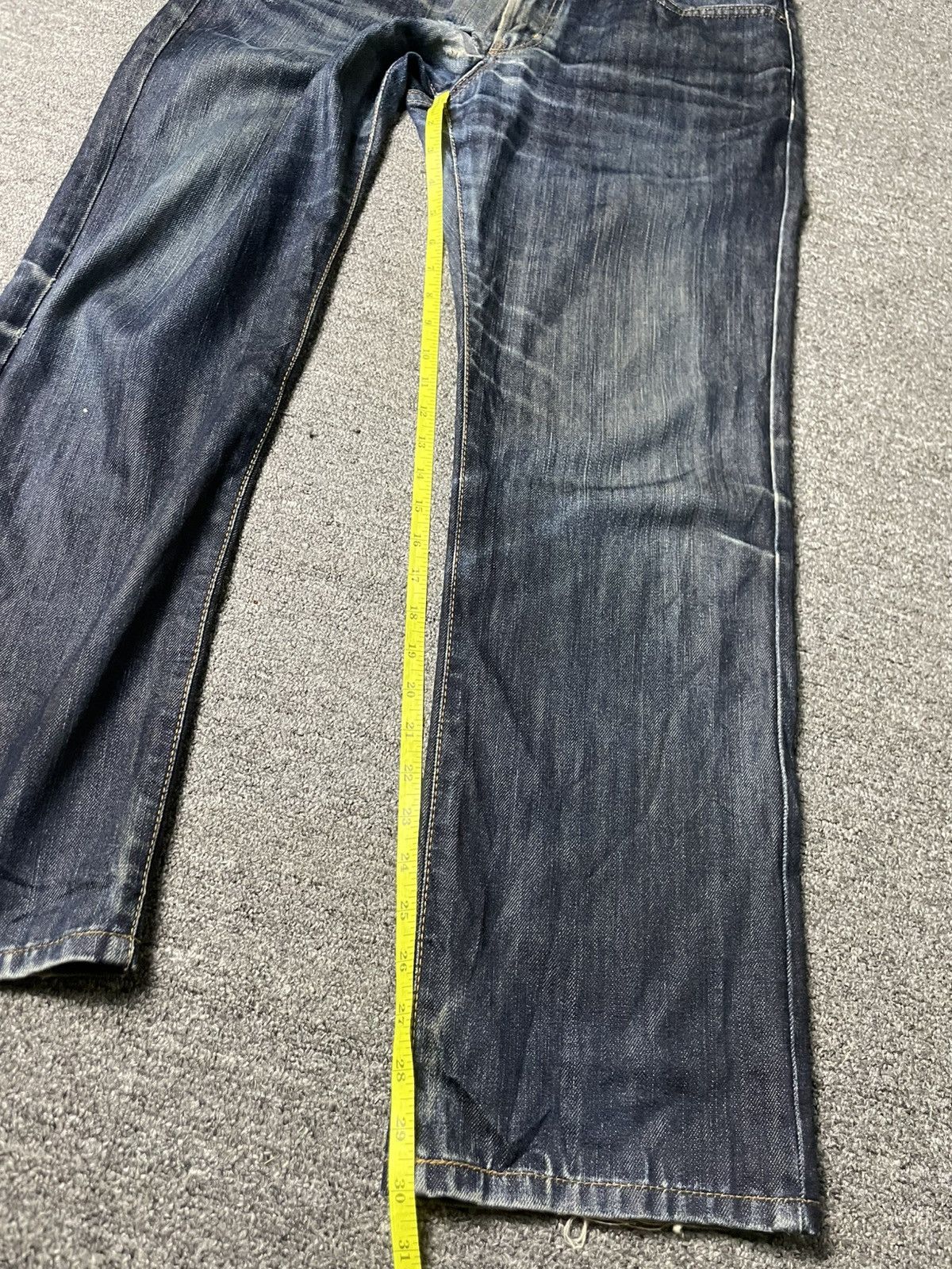 Edwin × Japanese Brand × Vintage Vintage EDWIN Men’s Straight Jeans (91) Size US 35 - 6 Thumbnail