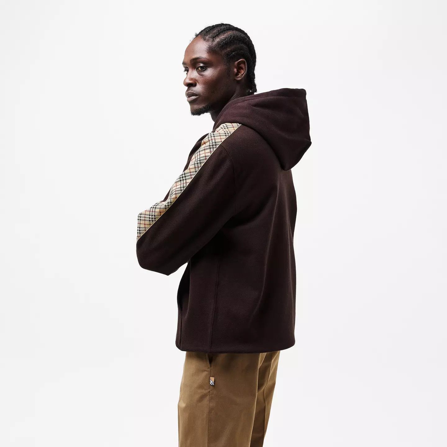 Burberry o1g2r1mq0426 Pull Over Hoodie in Brown Size US M / EU 48-50 / 2 - 6 Thumbnail