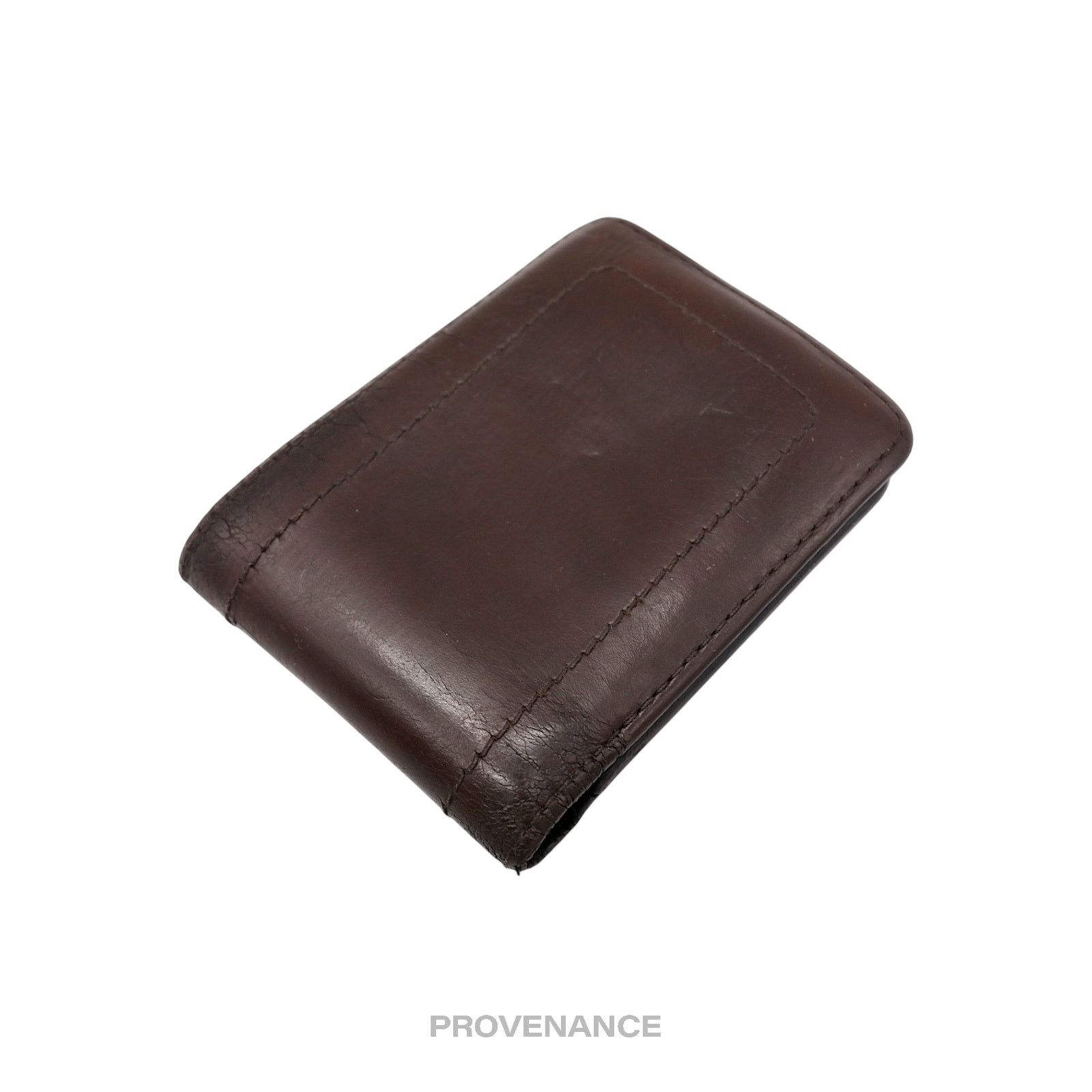 Louis Vuitton 🔴 Louis Vuitton 6CC Bifold Wallet - Utah Brown Leather Size ONE SIZE - 4 Thumbnail
