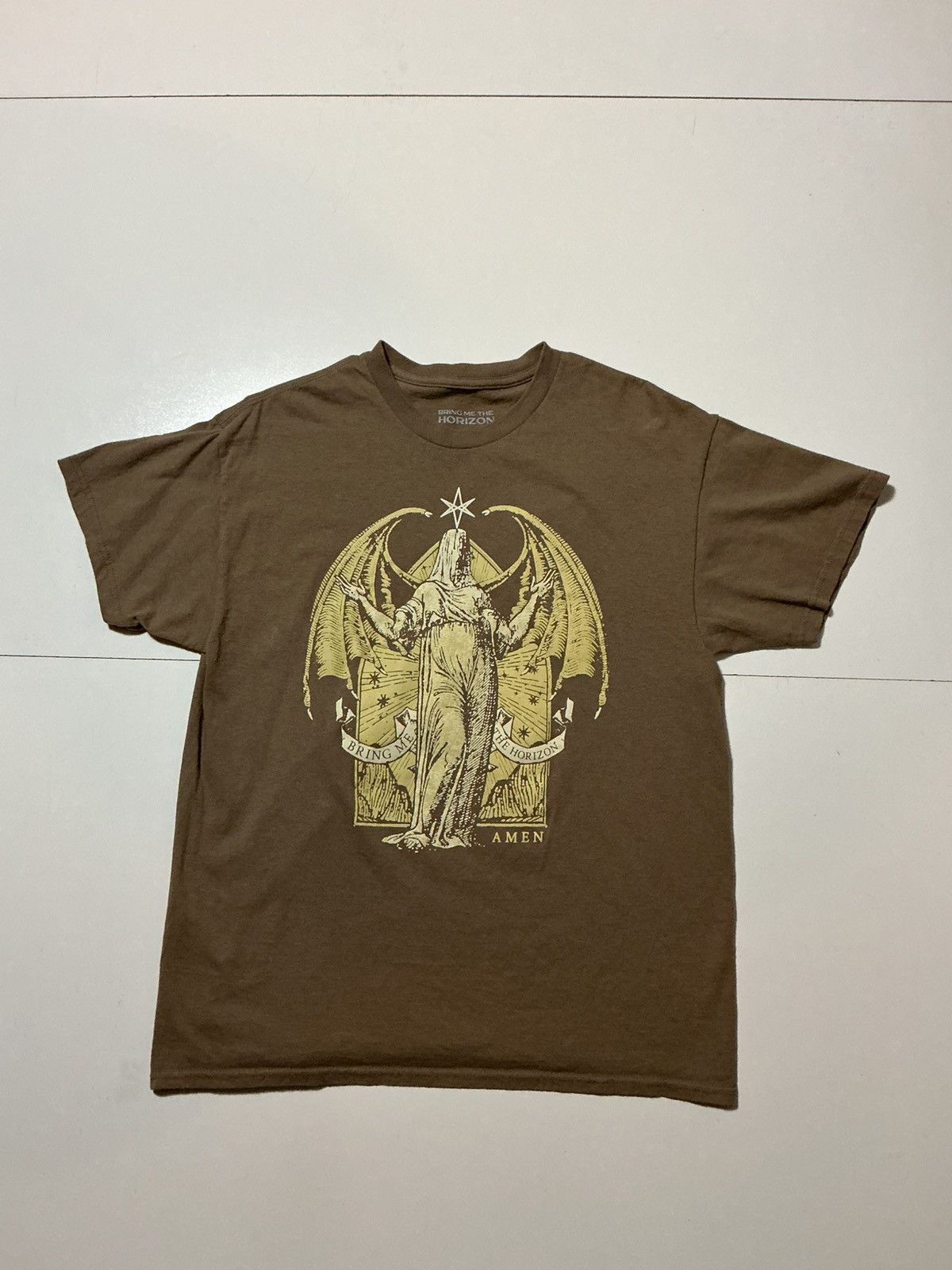 Band Tees Bring Me The Horizon Post Human: NeX GEn Amen Band T-Shirt Size US L / EU 52-54 / 3 - 1 Thumbnail