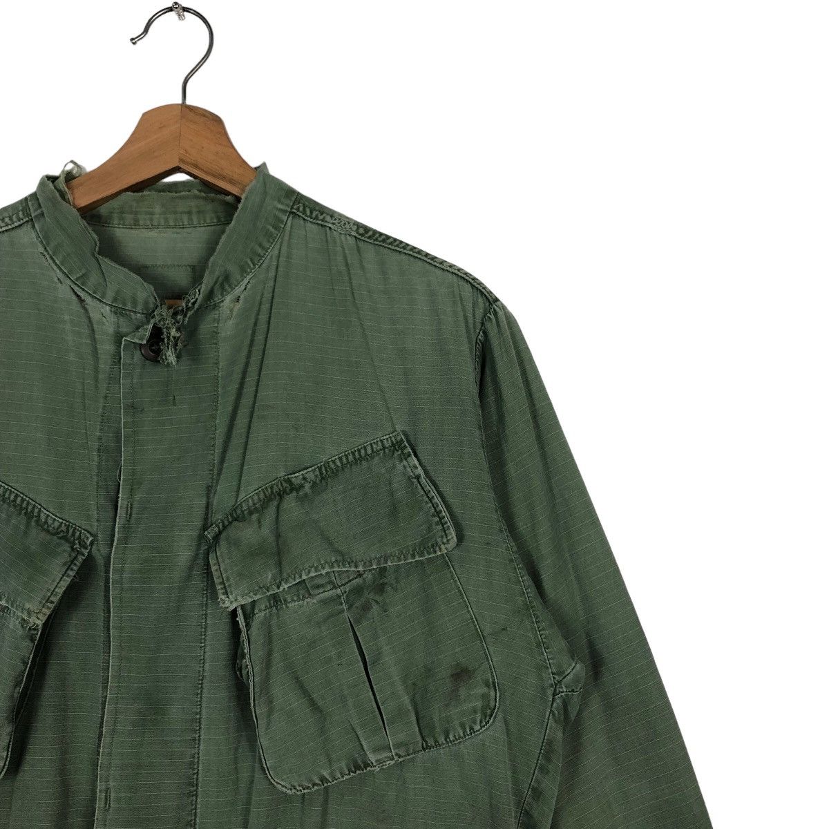Vintage 🔥True Vintage 40’s Cargo Inspector Jacket Slant Pocket Army Size US M / EU 48-50 / 2 - 6 Thumbnail