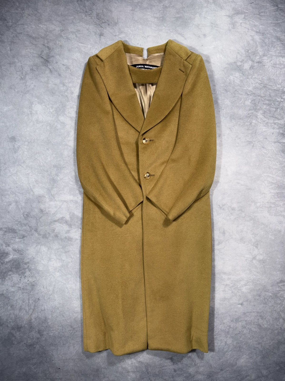 Junya Watanabe Junya Watanabe AW12 Angora/Wool Cape Coat Size US S / EU 44-46 / 1 - 3 Thumbnail