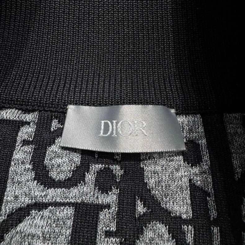 Dior Dior 3D old flower full print knitted jacket Size XL / US 12-14 / IT 48-50 - 2 Thumbnail