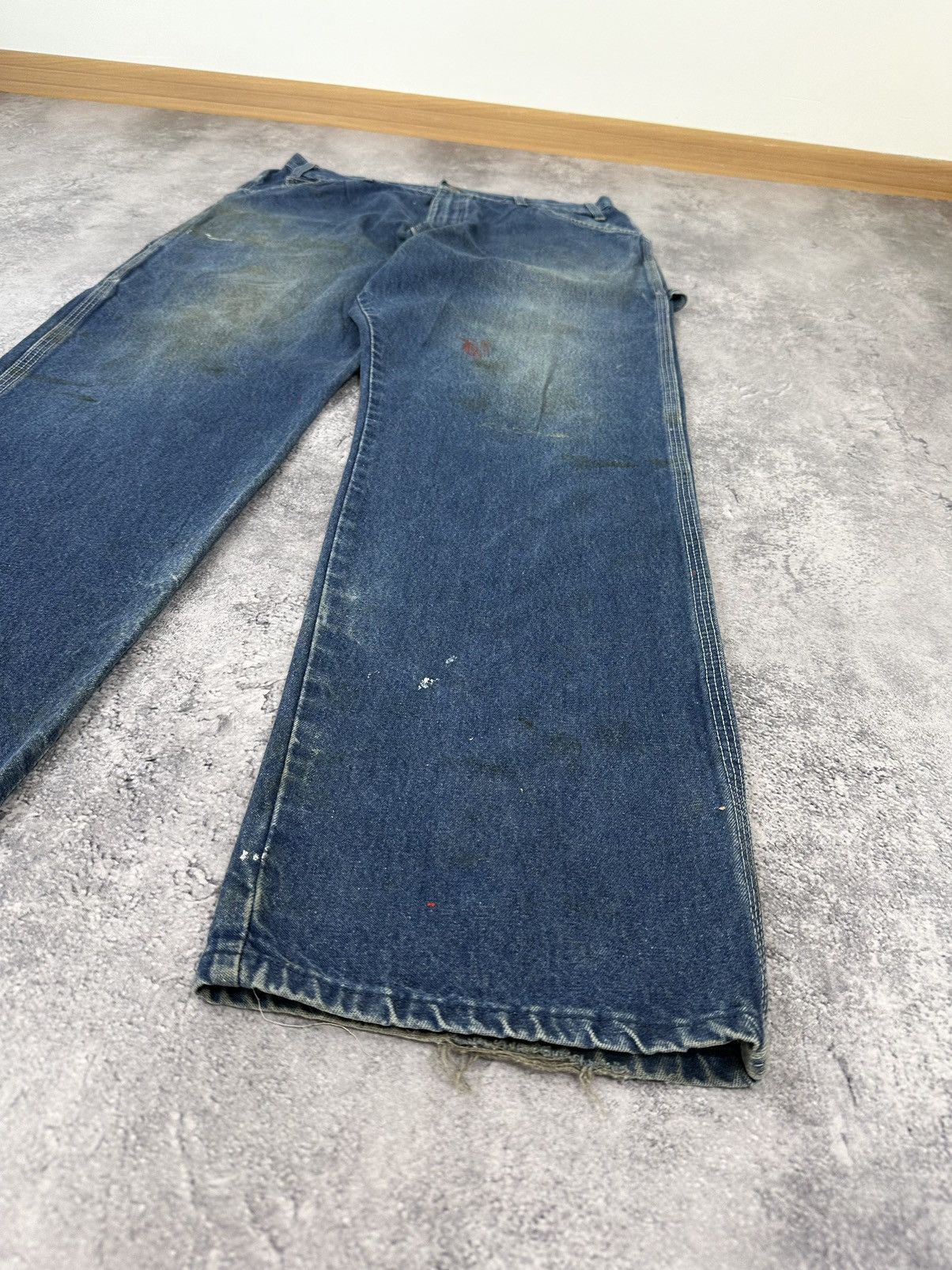 Dickies Vintage Dickies USA Carpenter Baggy Cargo Utility Work Pants Size US 34 / EU 50 - 11 Thumbnail