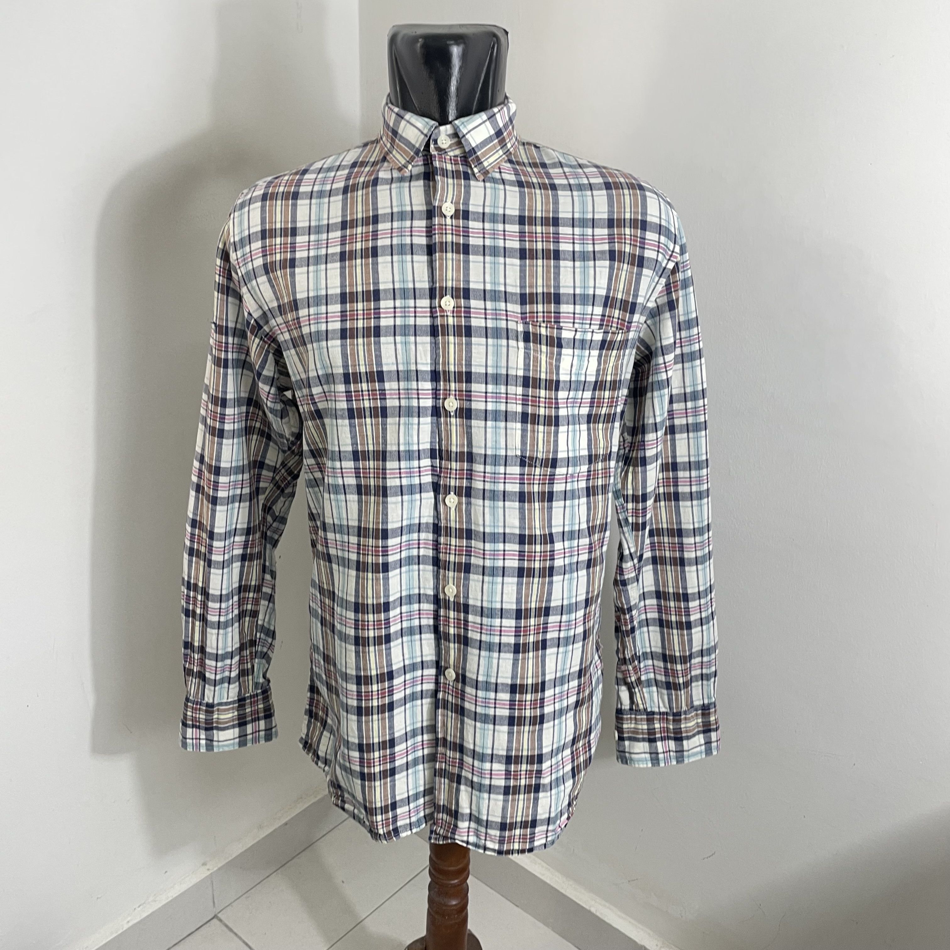 Japanese Brand × Uniqlo ⭐️SALE⭐️ [L] UNIQLO LINEN COTTON SHIRT Size US L / EU 52-54 / 3 - 1 Thumbnail