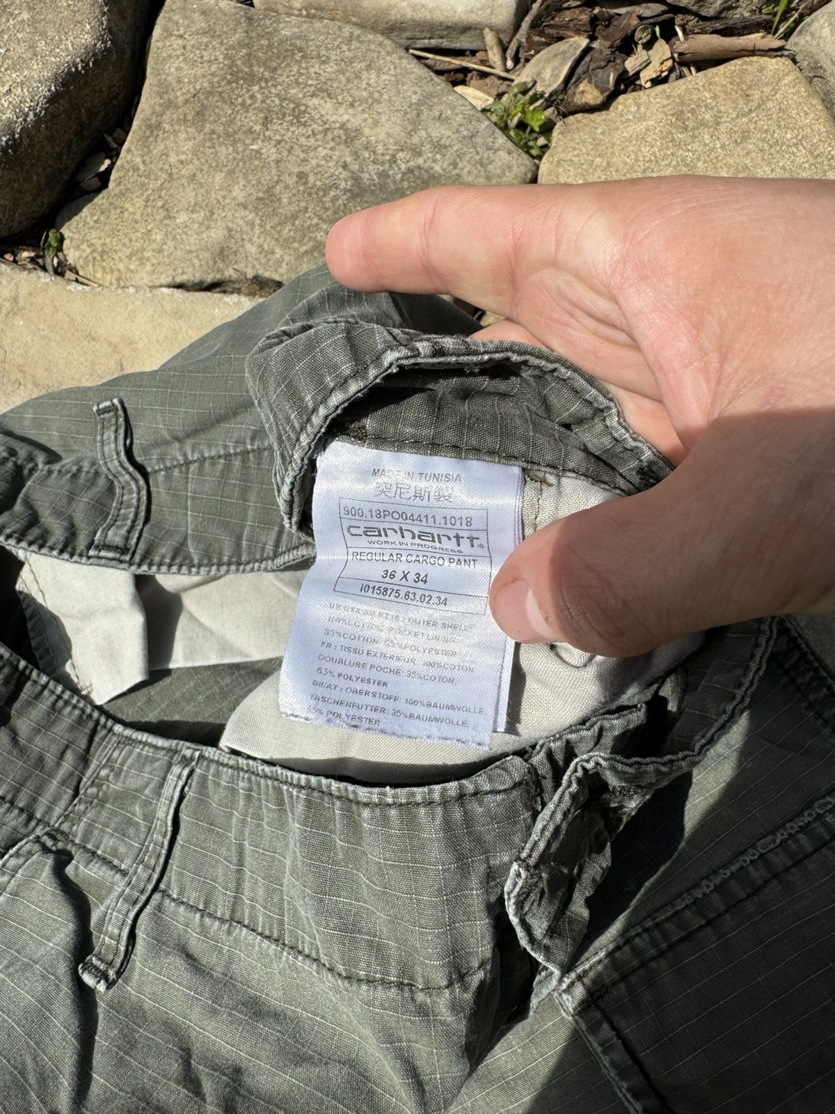 Carhartt Vintage Carhartt Distressed Cargo Pants Size US 36 / EU 52 - 15 Thumbnail