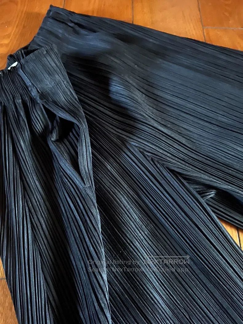 Issey Miyake Issey Miyake size:1 Black Trousers Size 42" / US 20 - 4 Thumbnail