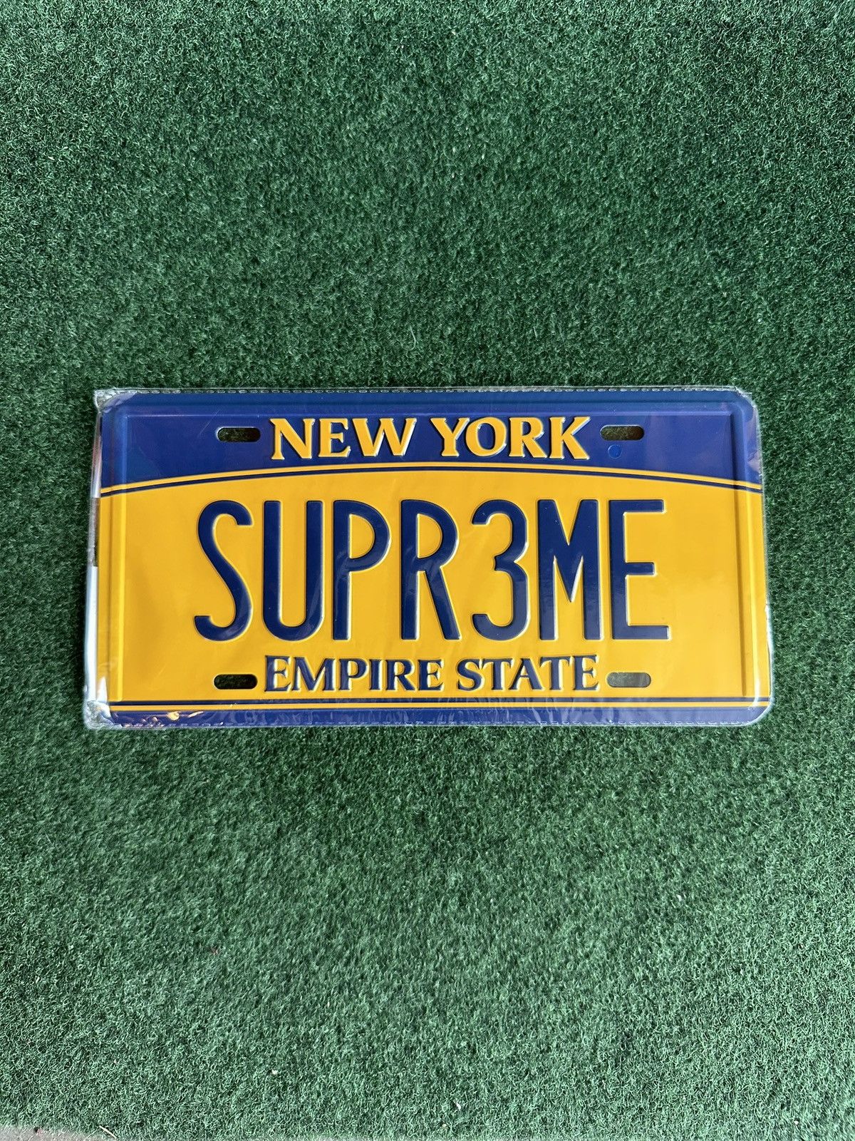 Supreme License Plate multi 新品未開封 Supreme License Plate 