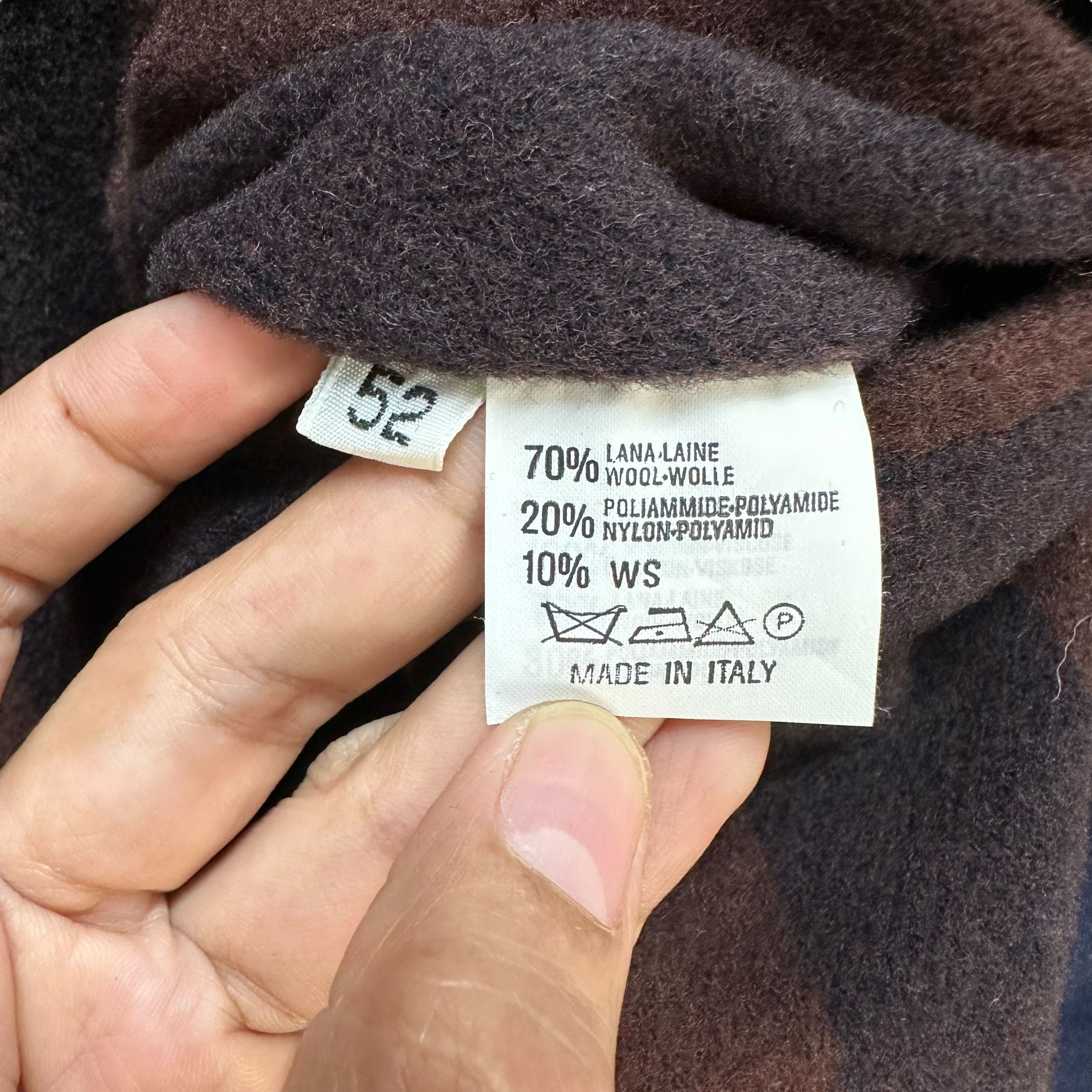 GianMarco Venturi GIAN MARCO VENTURI Sport Double Breasted Wool Coat #A64-1541 Size US XL / EU 56 / 4 - 8 Thumbnail