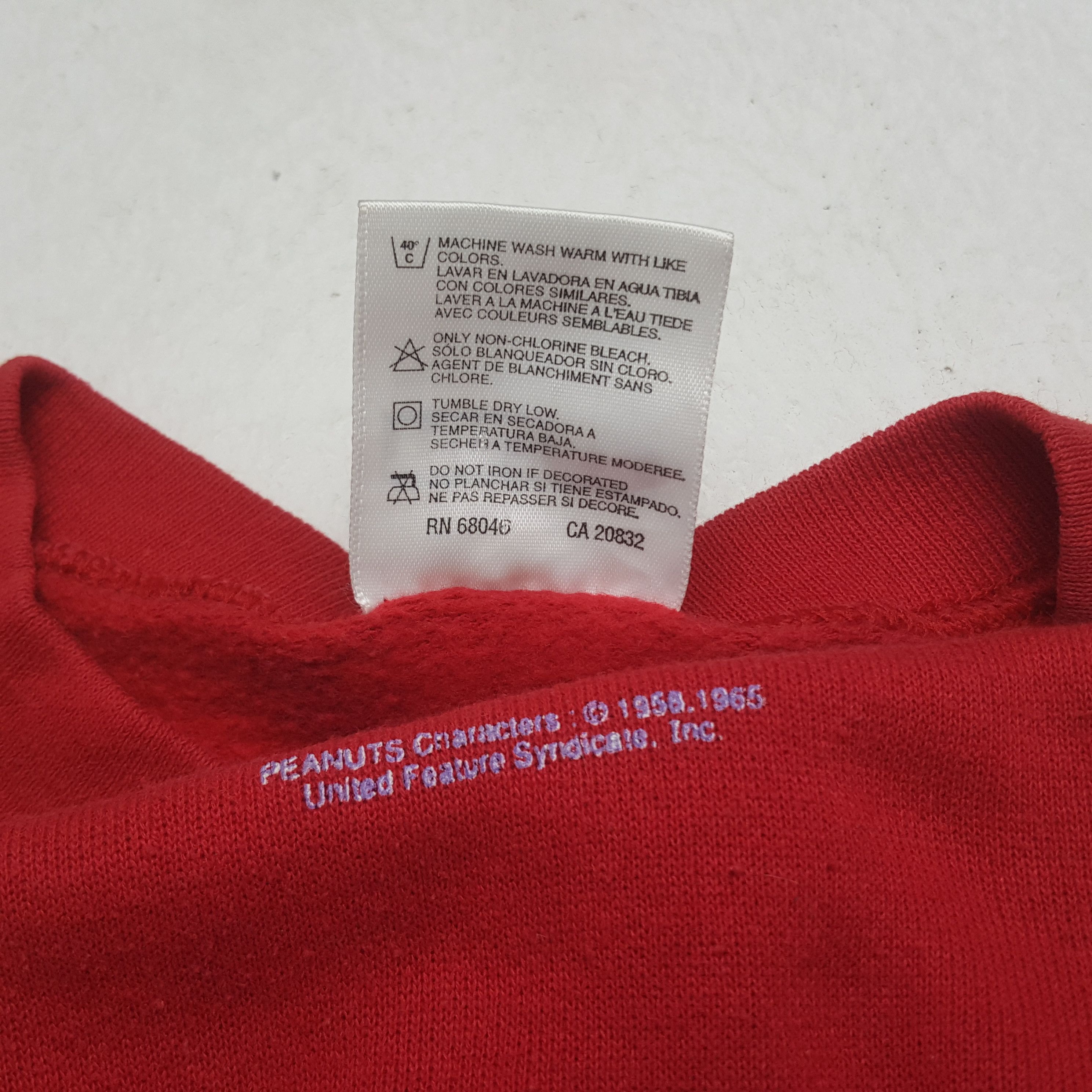 Cartoon Network Vintage Snoopy American Cartoon 90's Sweatshirt RR5 Size US S / EU 44-46 / 1 - 7 Thumbnail