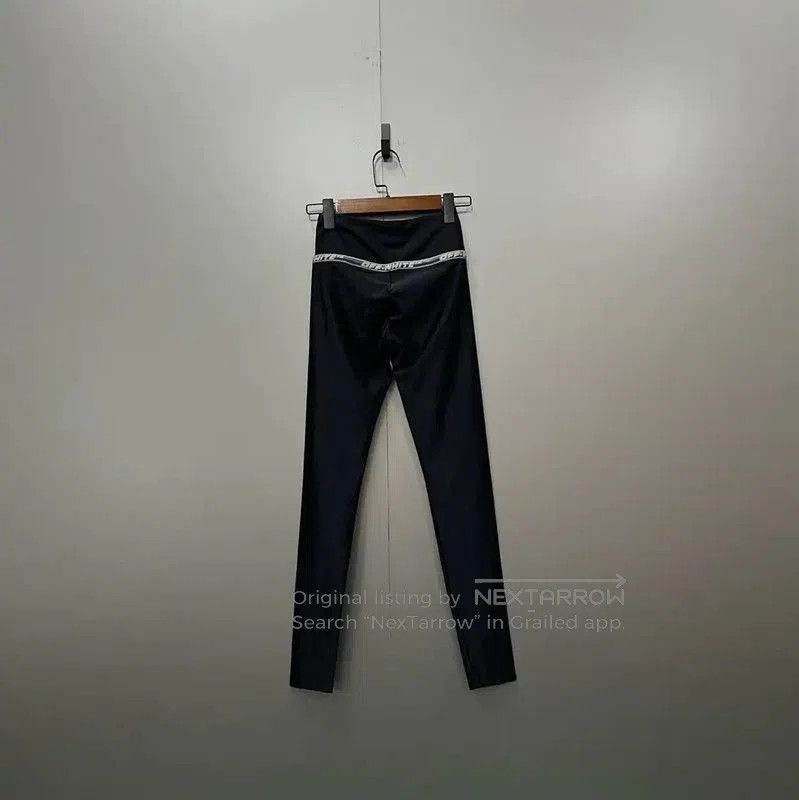 Off-White Off-White Summer Black Cotton Casual Pants . Size 28" / US 6 / IT 42 - 2 Thumbnail