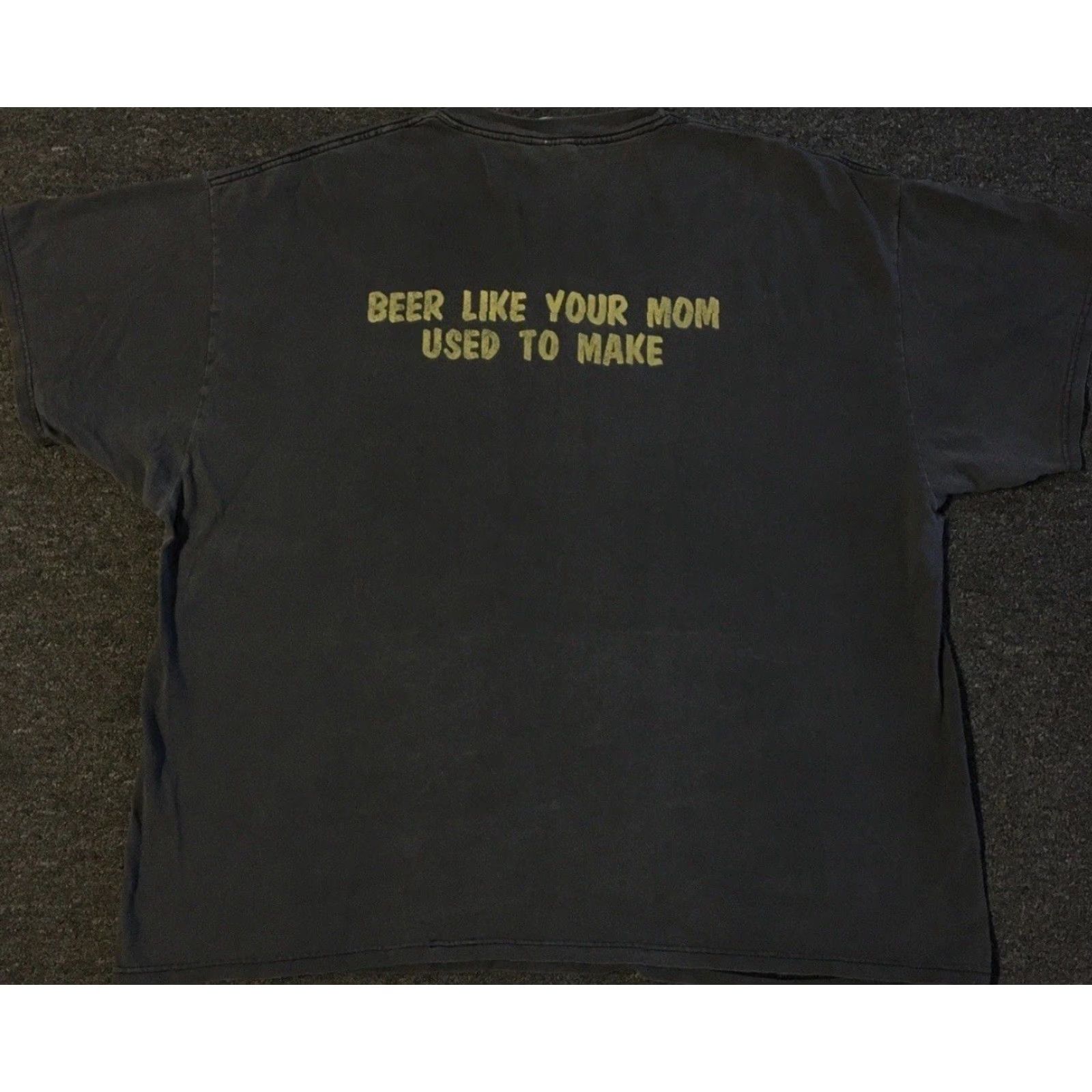 Greats VINTAGE Grunge Great Northern Brewing Faded Distress Funny Saying Shirt 2XL Black Mens T-Shirt Short Sleeve Size US XXL / EU 58 / 5 - 2 Thumbnail
