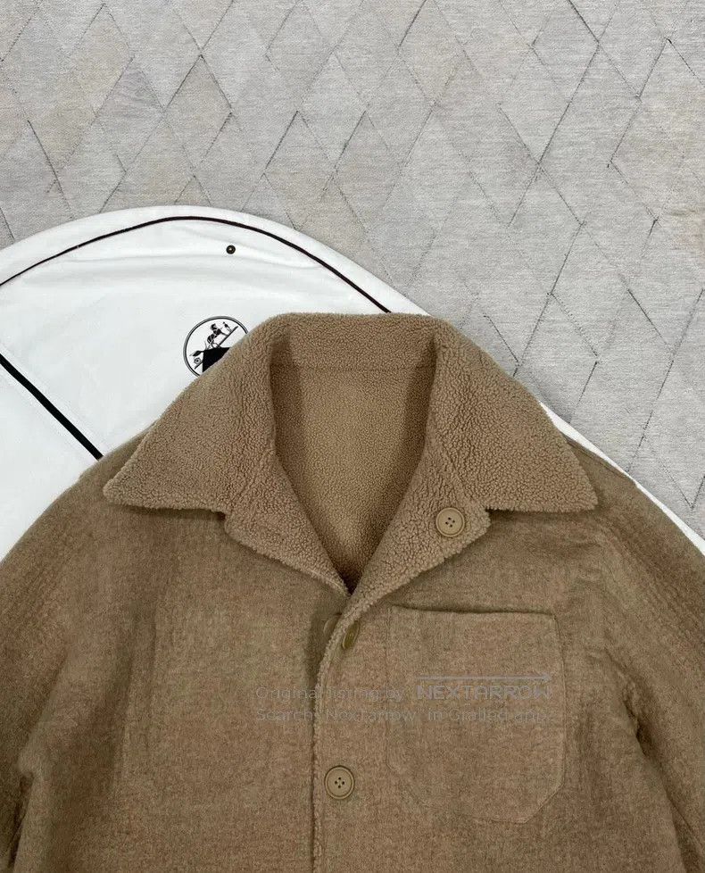 Fendi Fendi Double-sided cashmere fur shearling coat, elegant de Size US L / EU 52-54 / 3 - 6 Thumbnail