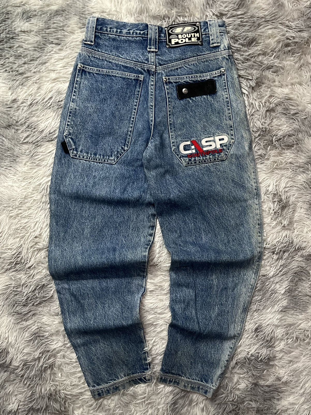 Southpole Vintage southpole baggy jeans Hiphop skate Y2K Size 29" - 5 Thumbnail