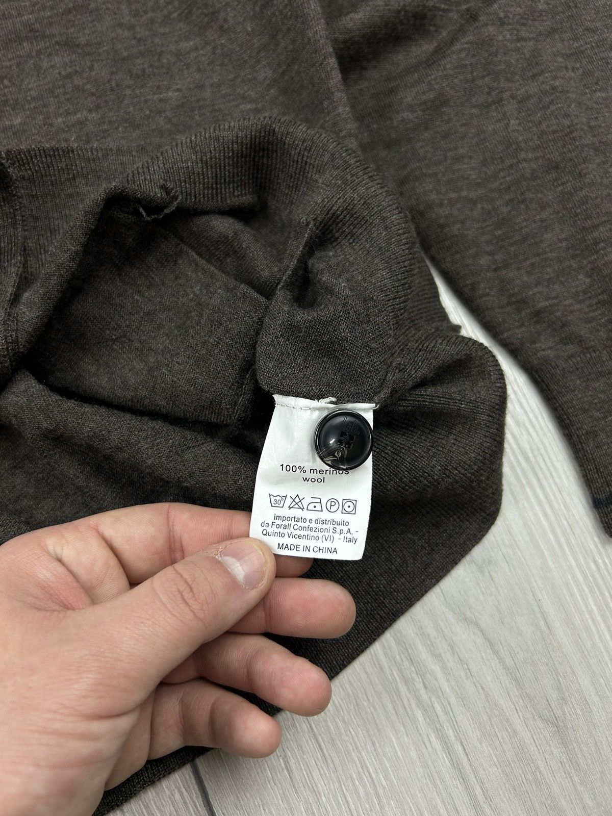 Pal Zileri Lab Pal Zileri Wool Cardigan Size L Size US L / EU 52-54 / 3 - 5 Thumbnail