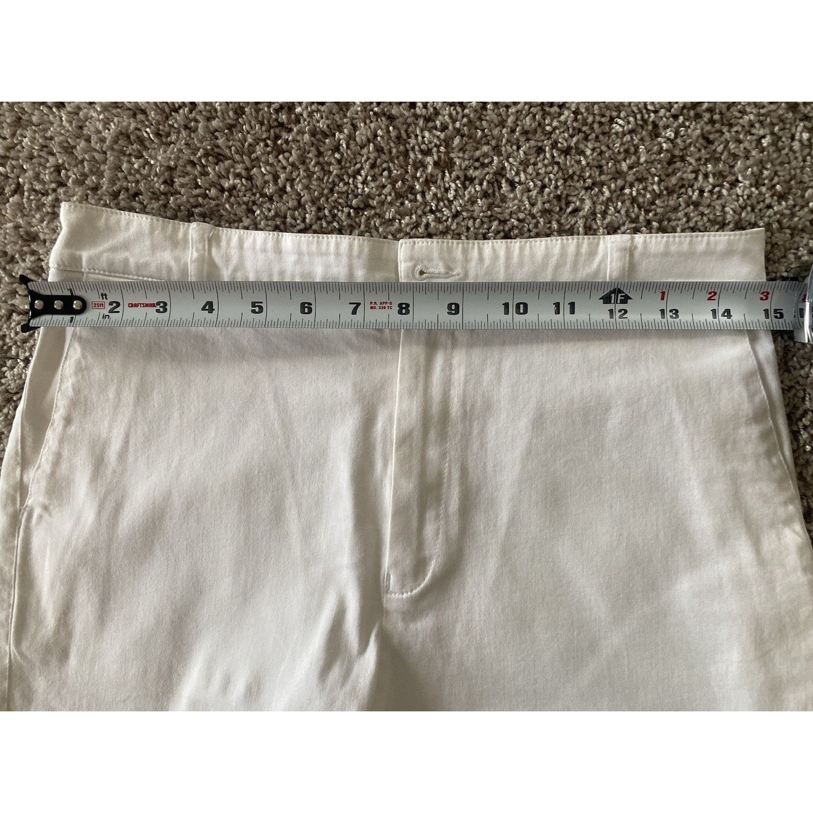 Lacoste Lacoste women's Tennis Shorts White sz 8/40 Made in France Size 30" / US 8 / IT 44 - 1 Thumbnail