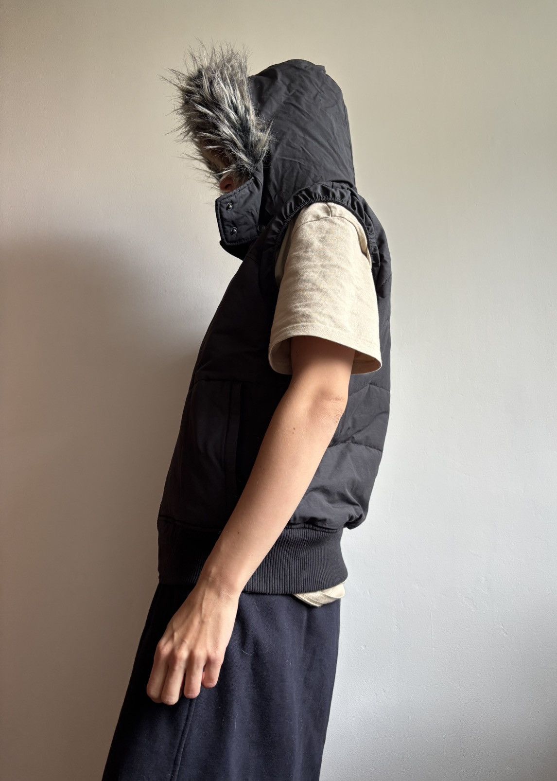 Bench Vintage Y2K bench faux fur puffer vest opium Size M / US 6-8 / IT 42-44 - 2 Thumbnail