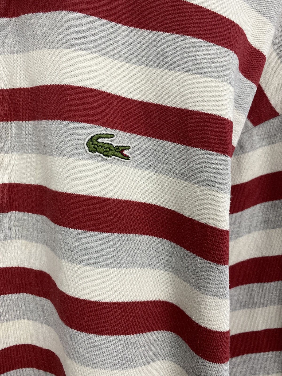 Lacoste 🇫🇷 Vintage 90s Lacoste Polo Long Sleeve made in France Y2K Size US M / EU 48-50 / 2 - 4 Thumbnail